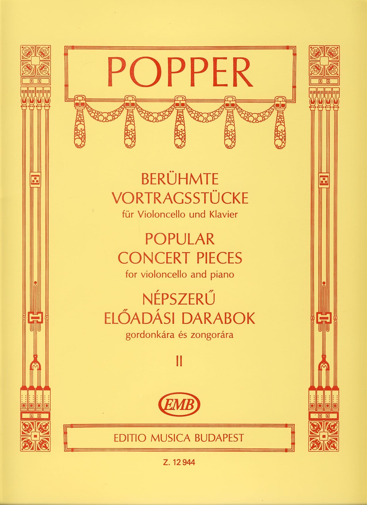 Popular Concert Pieces 2 9990050716482