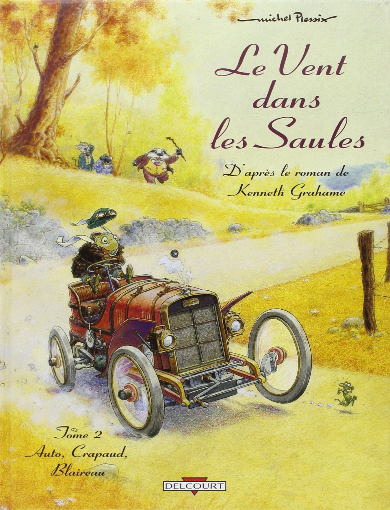 Le Vent dans les saules, tome 2 : Auto, crapaud, blaireau 9782840551683