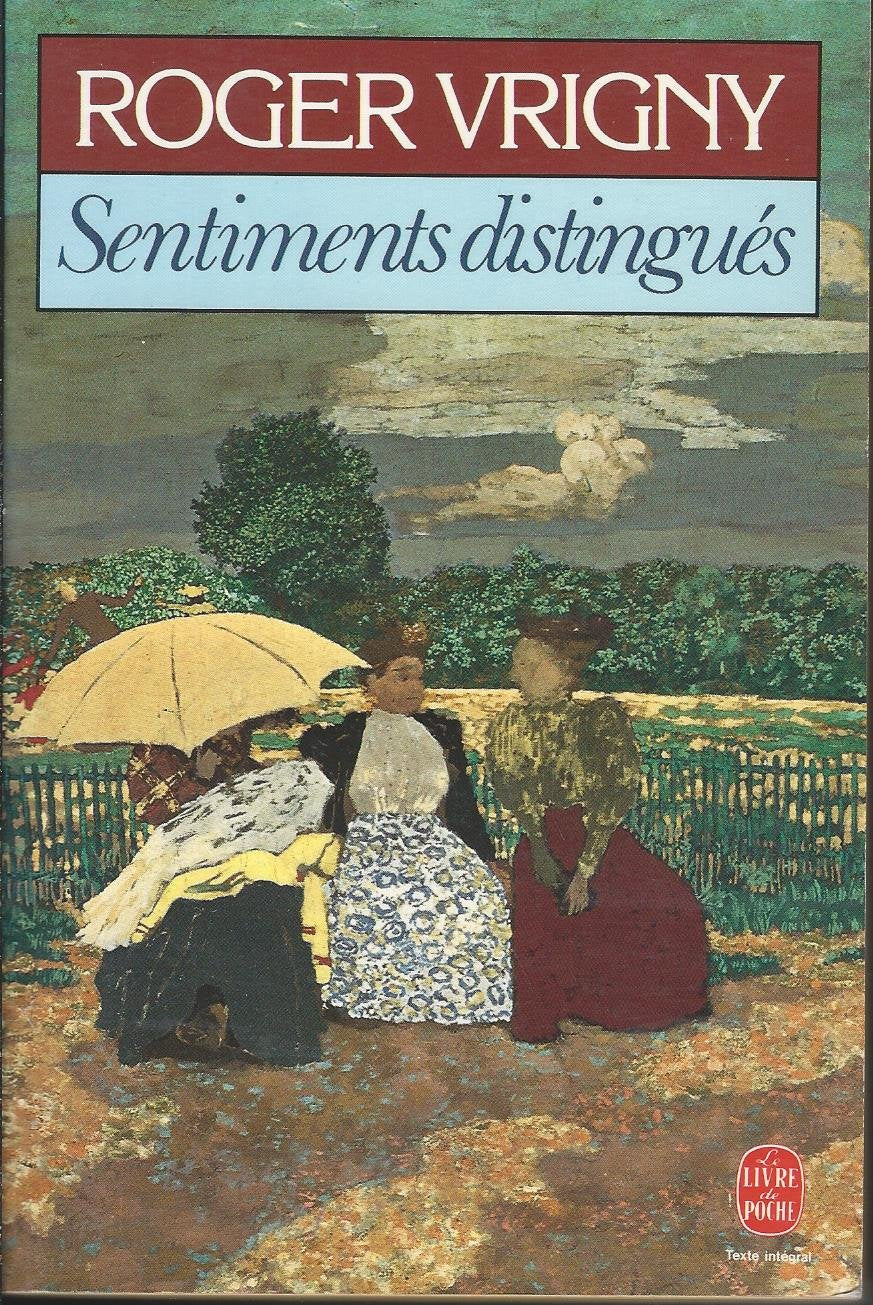 Sentiments distingués 9782253035244