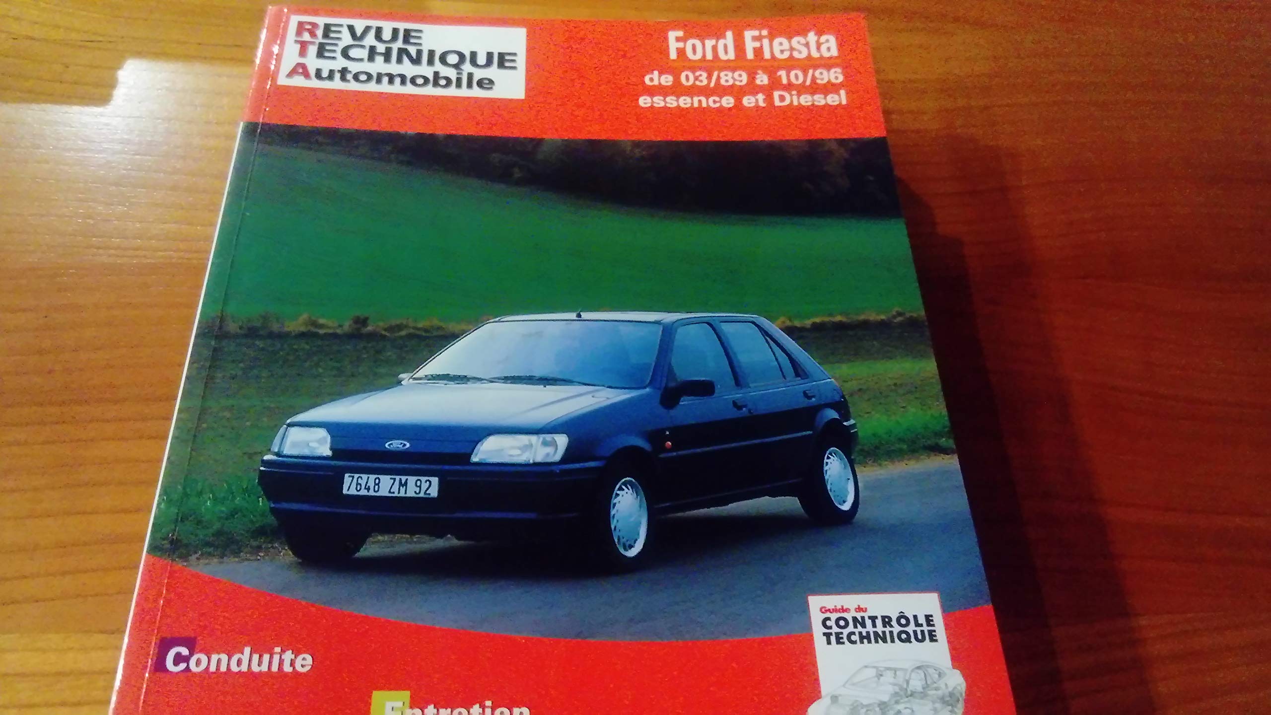 E.T.A.I - Revue Technique Automobile 512.6 - FORD FIESTA/COURRIER III - 1989 à 1996 ETAI 9782726851258