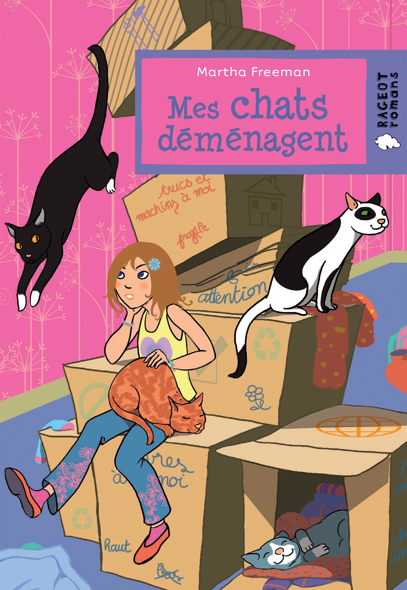 Mes chats déménagent 9782700239454
