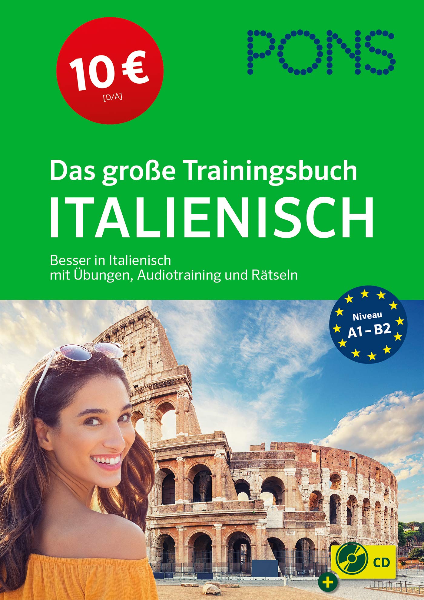 PONS Das große Trainingsbuch Italienisch: Besser in Italienisch mit Übungen, Audiotraining und Rätseln 9783125622395