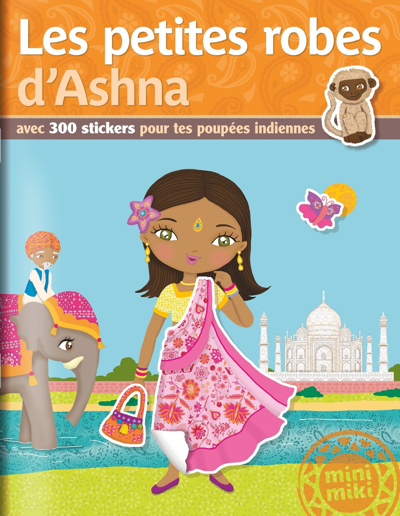 Minimiki - Les petites robes d'Ashna - Stickers 9782809652819