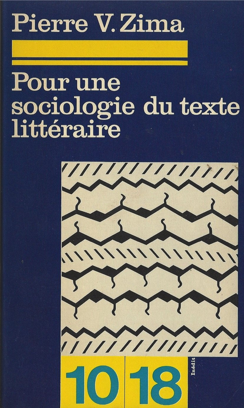 Pour une sociologie du texte littéraire 9782264008930