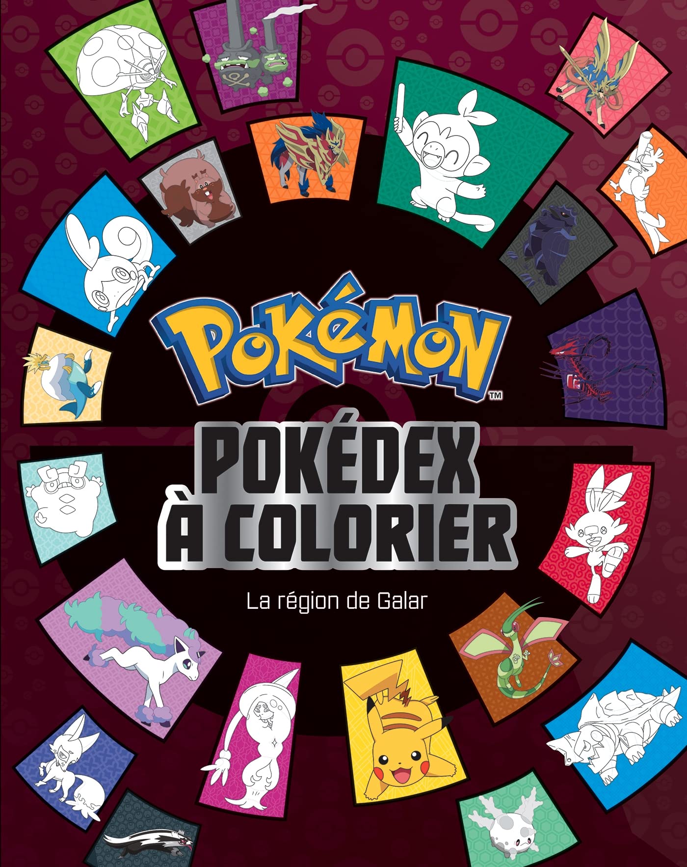 Pokémon - Pokédex à colorier - La région de Galar 9782017063285