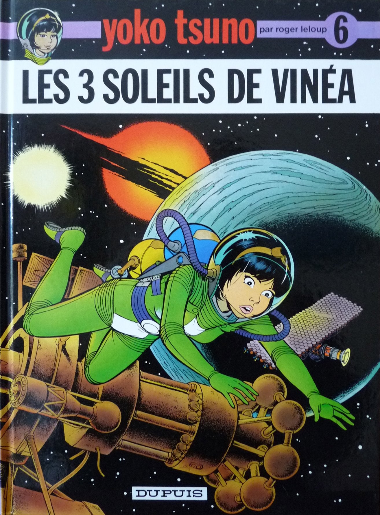 Yoko Tsuno, tome 6 : Les 3 soleils de Vinéa 9782800125381