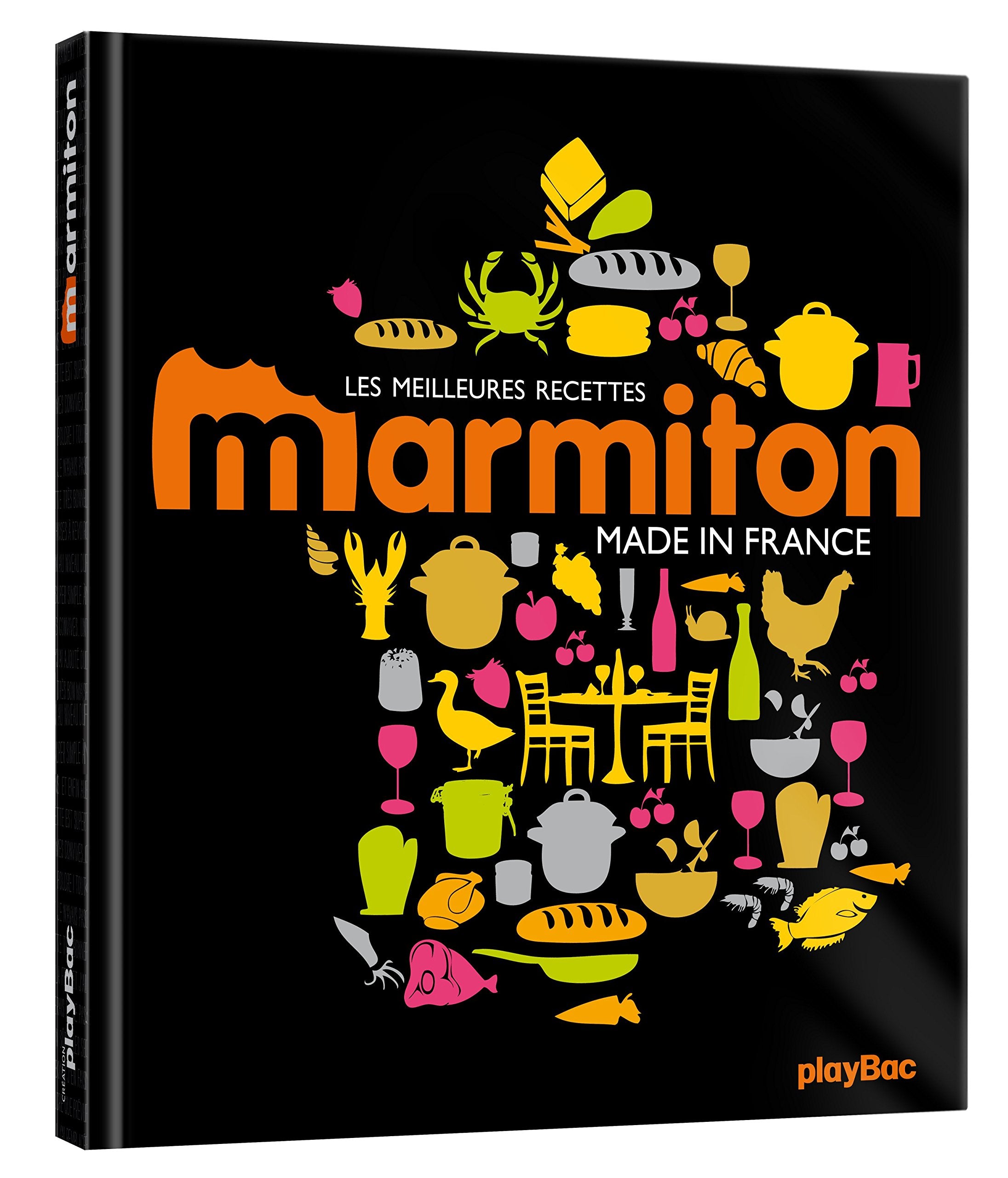 Les meilleures recettes Marmiton Made in France 9782809650877