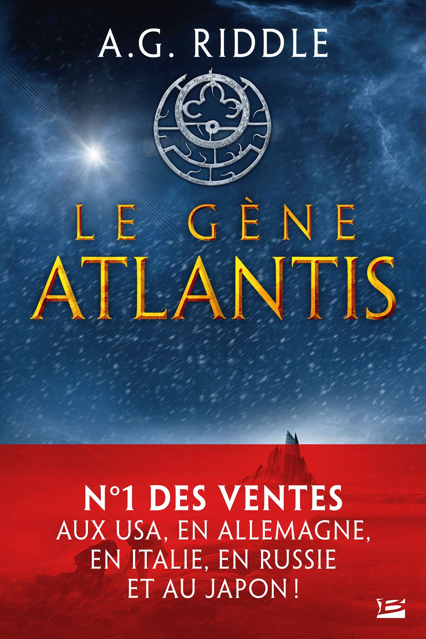 La Trilogie Atlantis, T1 : Le Gène Atlantis 9791028105273