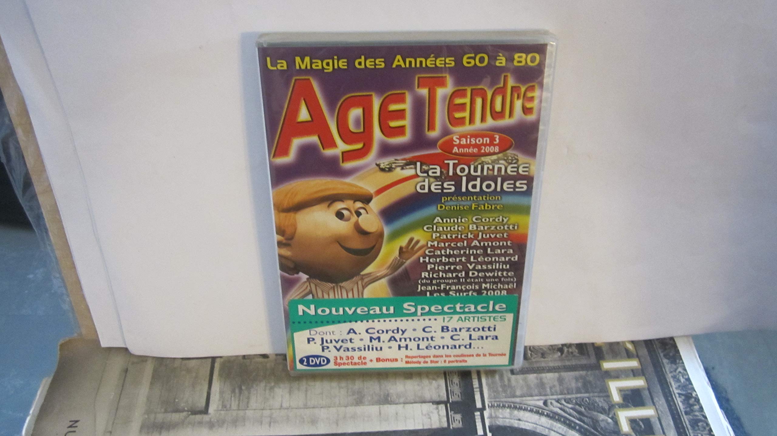 Âge Tendre-La tournée des idoles 2008-Vol. 3 3300622663490
