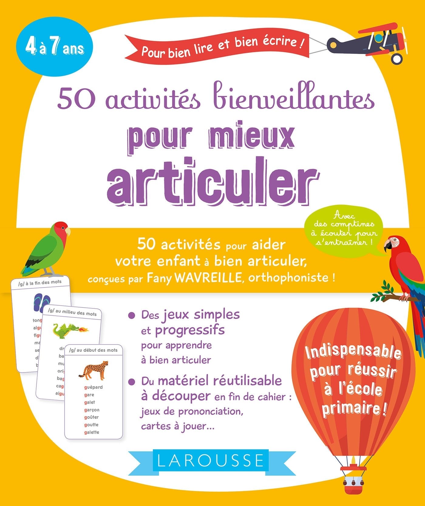 50 activités bienveillantes pour mieux articuler 9782035951076