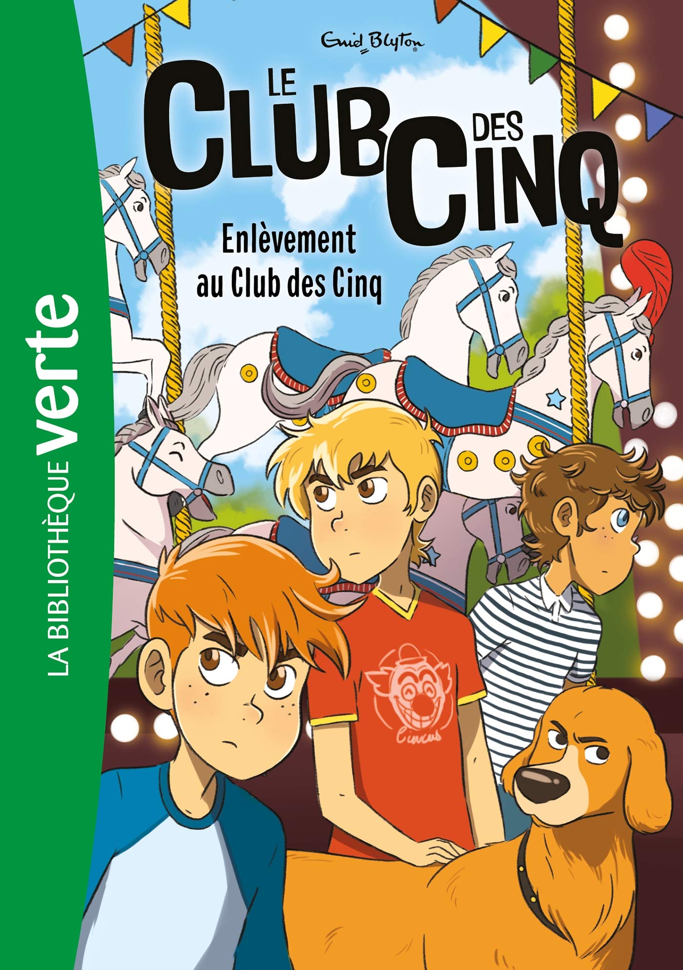 Le Club des Cinq, Tome 15: Enlèvement au Club des Cinq 9782017873174