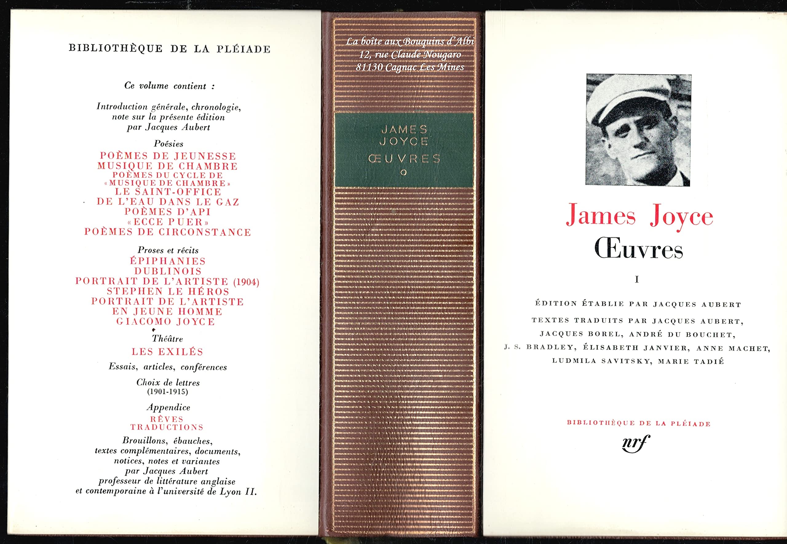 James Joyce / Oeuvres / Tome I / T La Pléiade