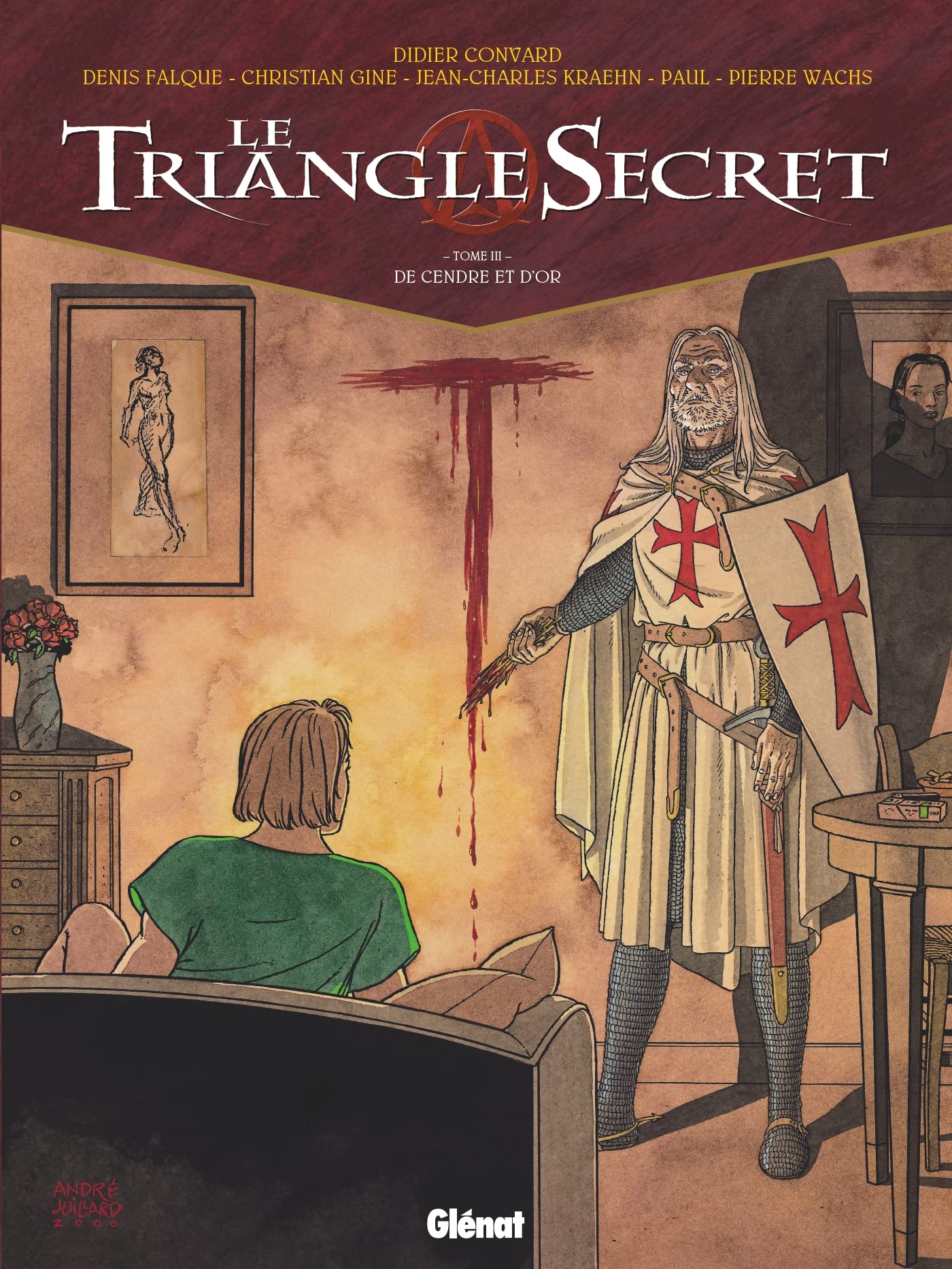Le Triangle secret, tome 3 : De cendre et d'or 9782723433228