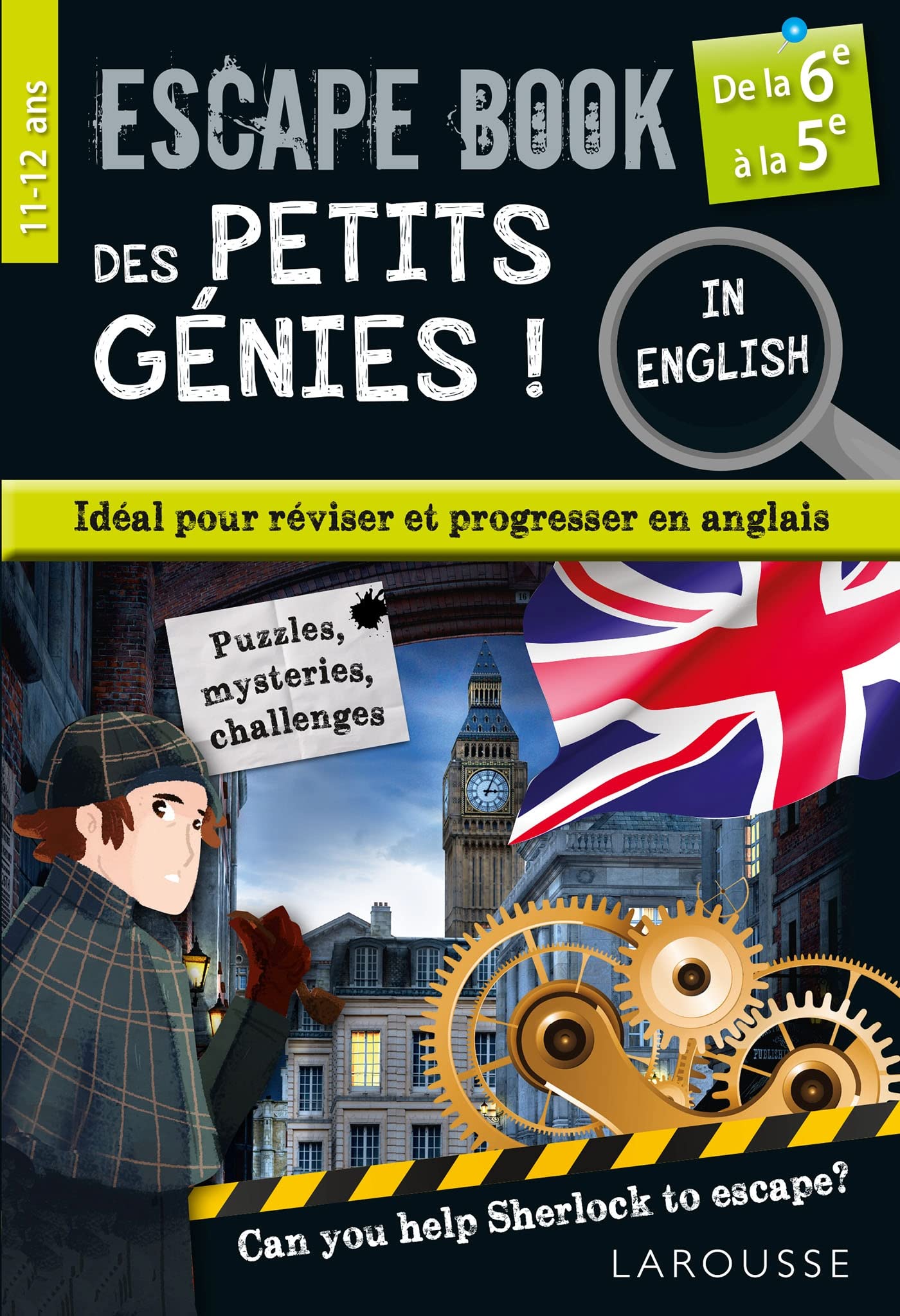 Escape book des petits génies in english de la 6e à la 5e 9782036047266
