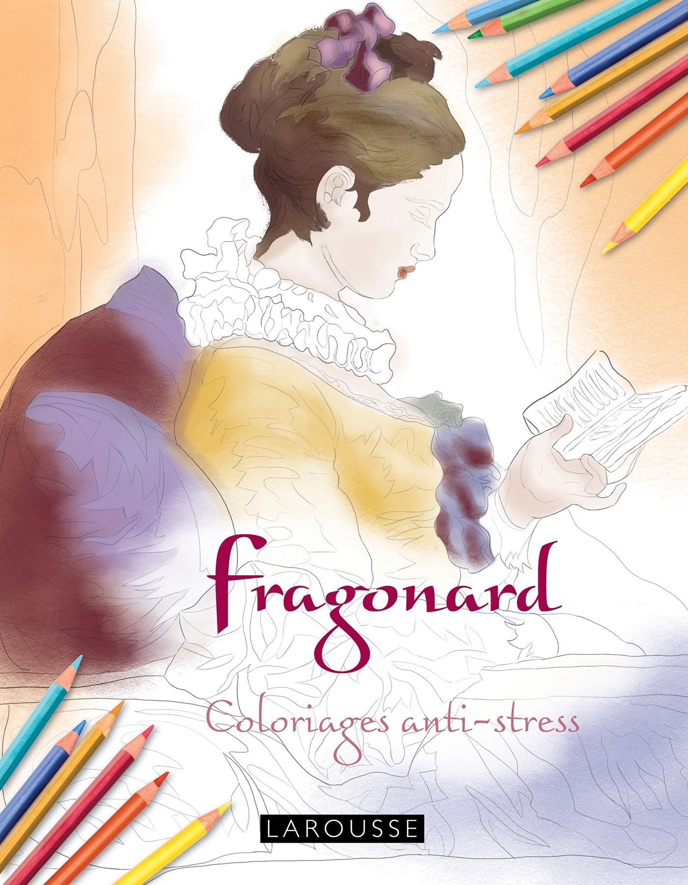 Fragonard coloriages anti-stress 9782035916884