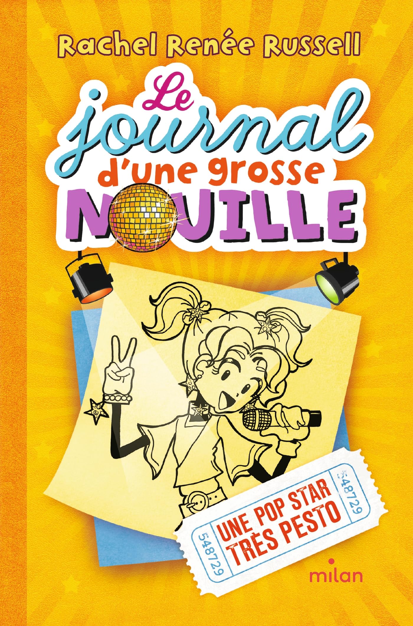 Le journal d'une grosse nouille, Tome 03: Une pop star très pesto (poche) 9782745998392