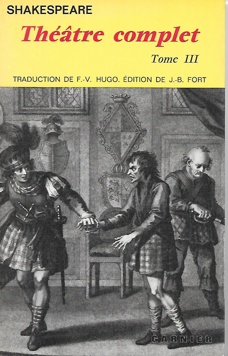 Théâtre complet de Shakespeare, tome III