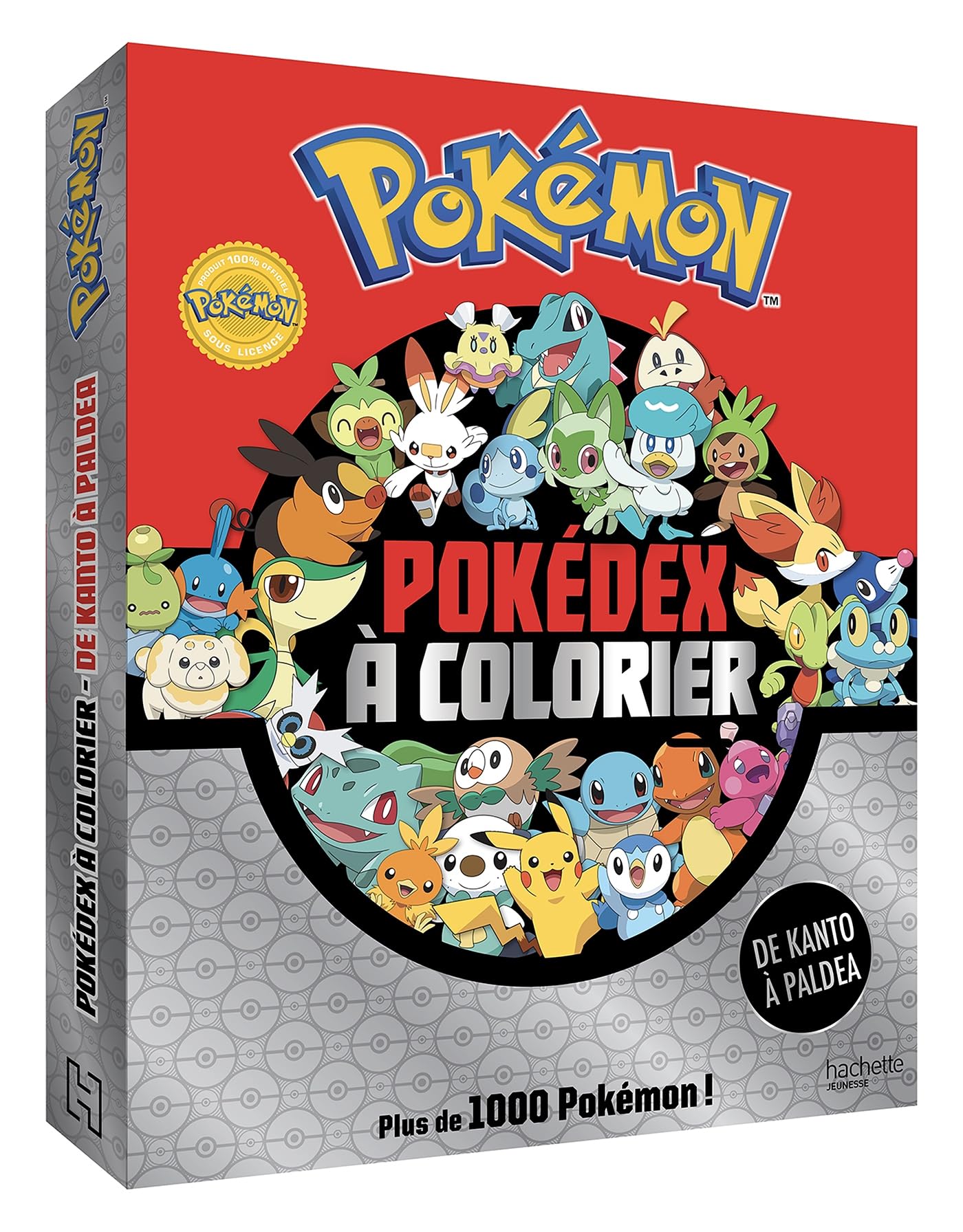 Pokémon - Pokedex à colorier de Kanto à Paldea: Livre de coloriages 9782017901556