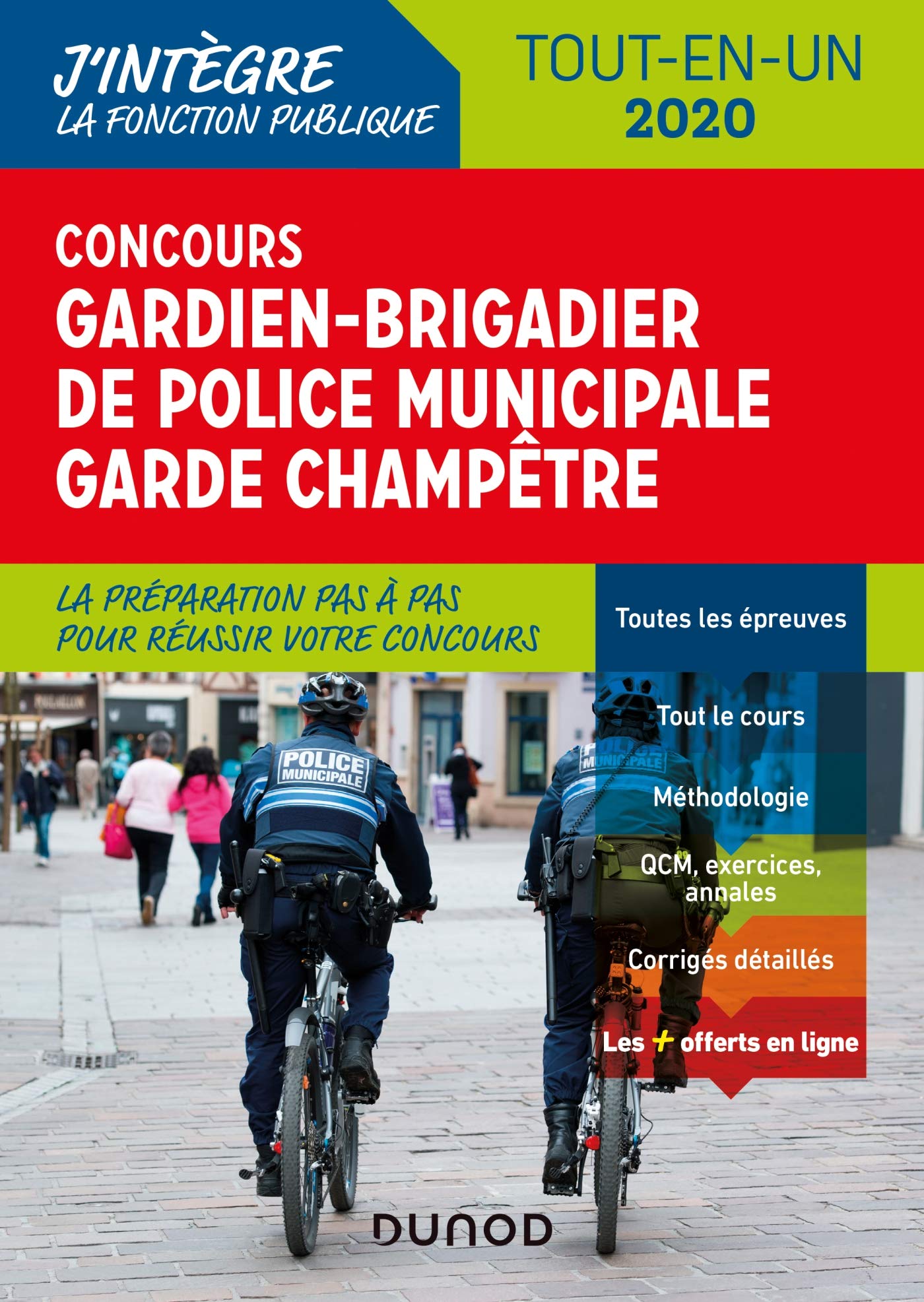 Concours Gardien-brigadier de police municipale - Garde champêtre - 2020: Tout-en-un - Concours 2020 (2020) 9782100793426