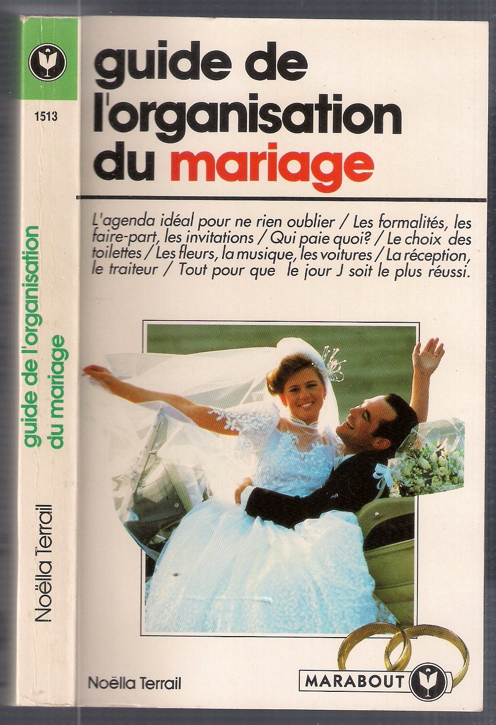 Guide de l'organisation du mariage 9782501018241