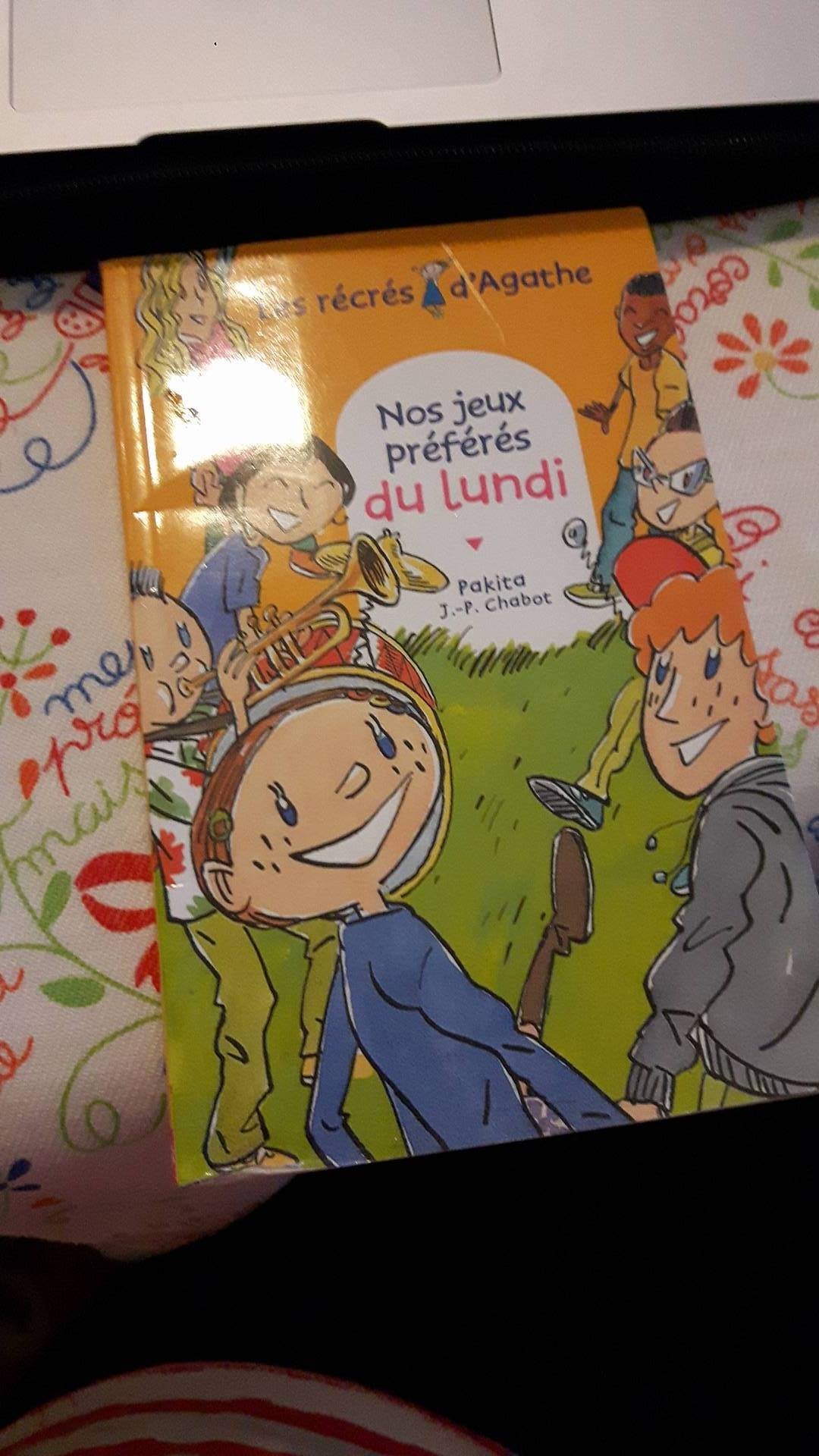 Nos jeux préférés du lundi (Les récrés d'Agathe) 9782700235623