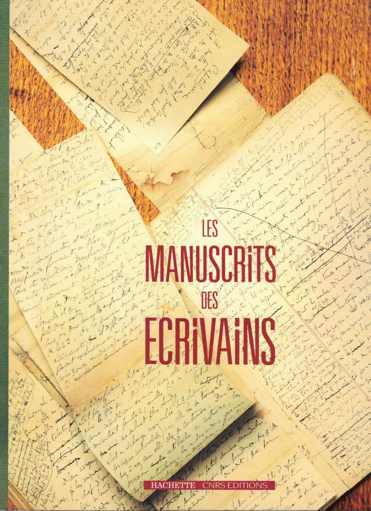 Les manuscrits des écrivains 9782010210907
