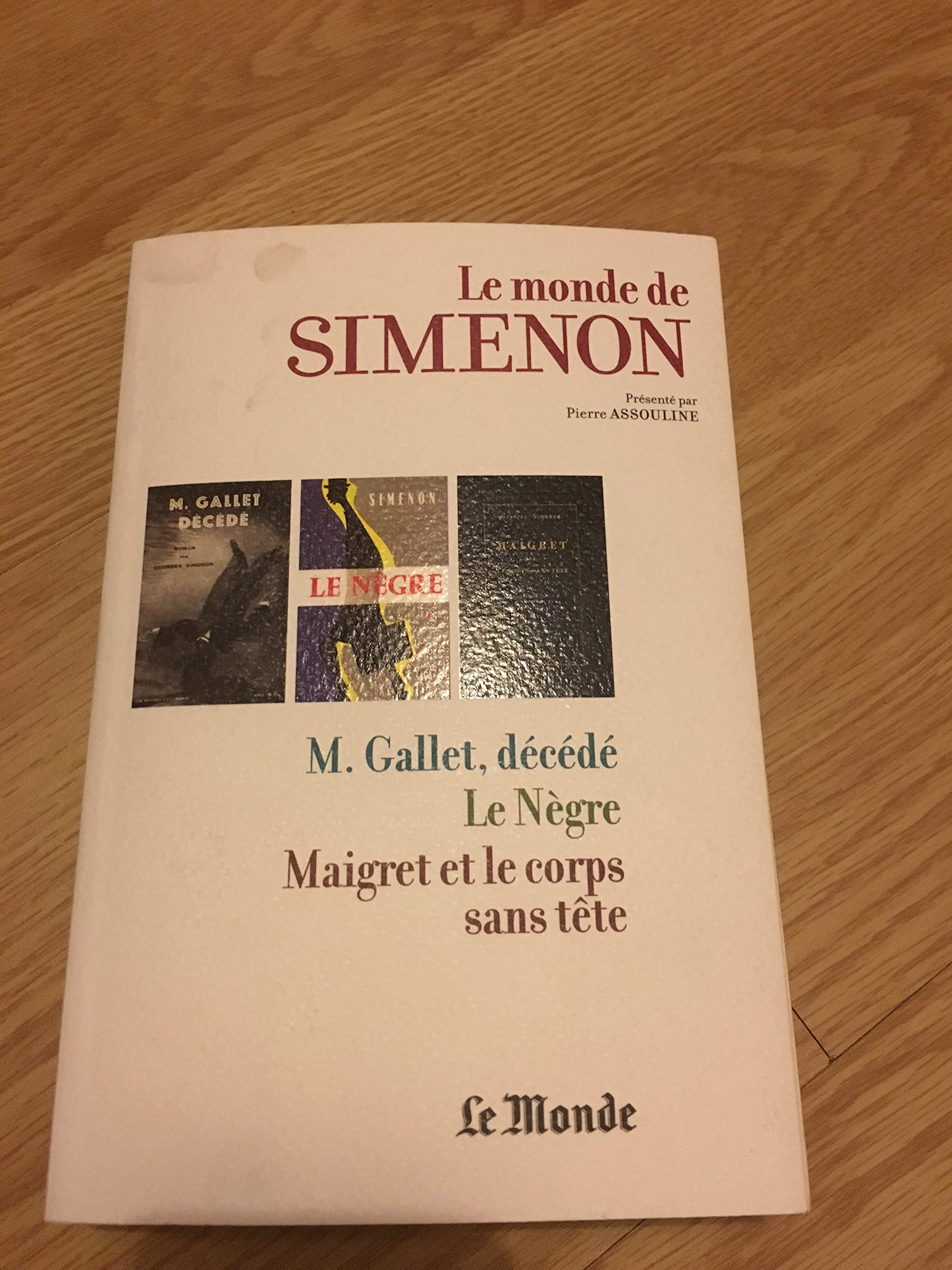 Le Monde de Simenon T 23 - Migret et le tueur - Maigret Hesite - La Patience de Maigret 3780260409900