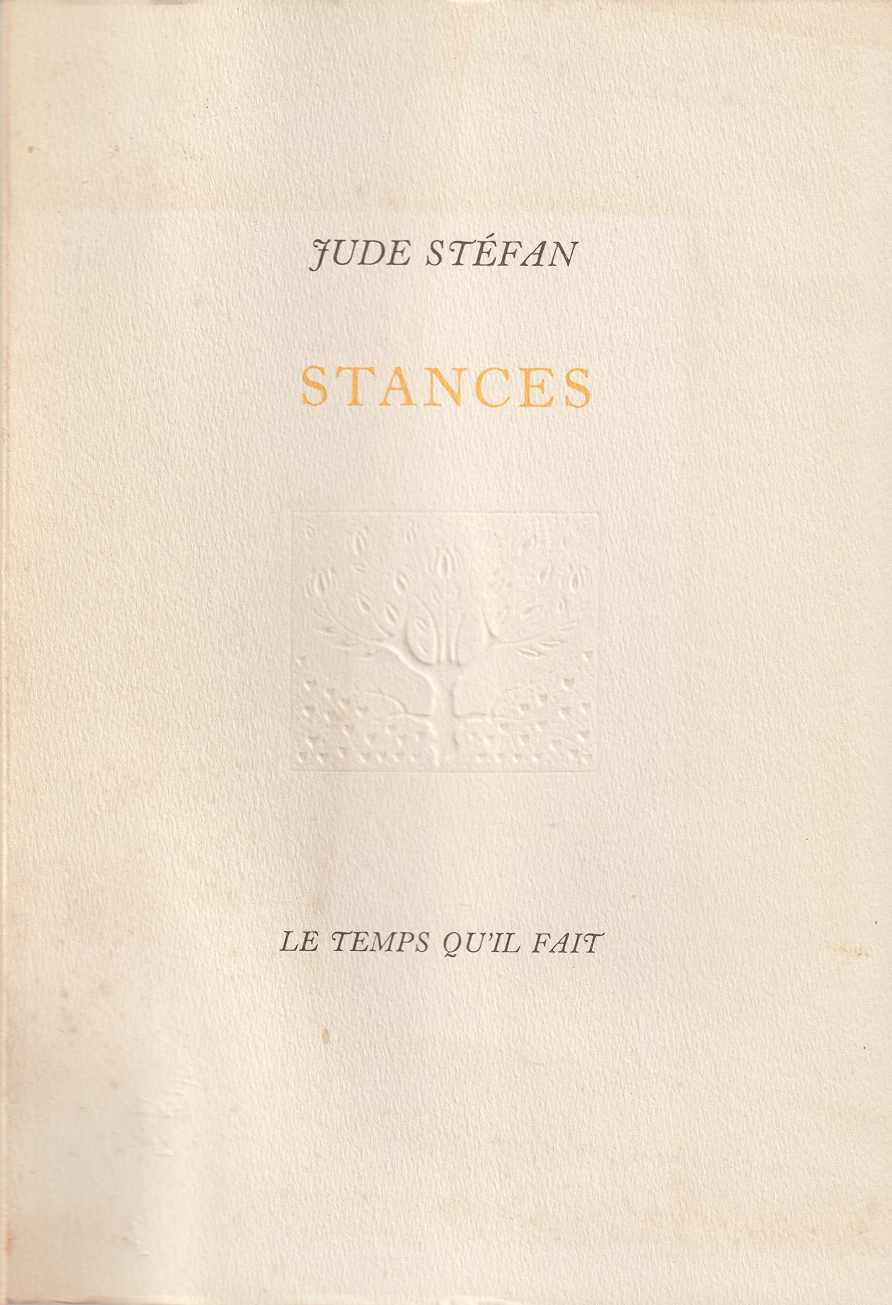 Stances 9782868531285