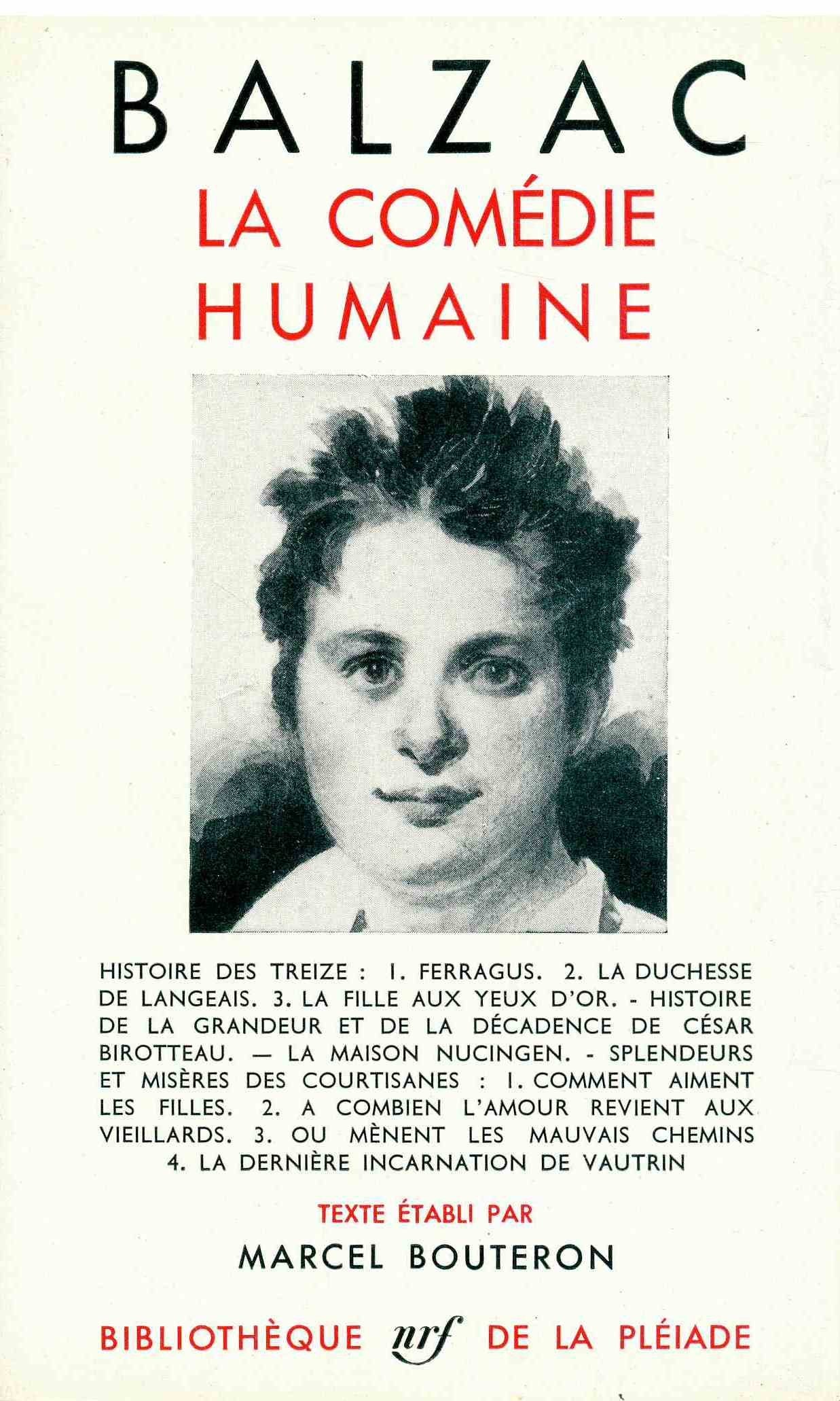 La comédie humaine, Tome V