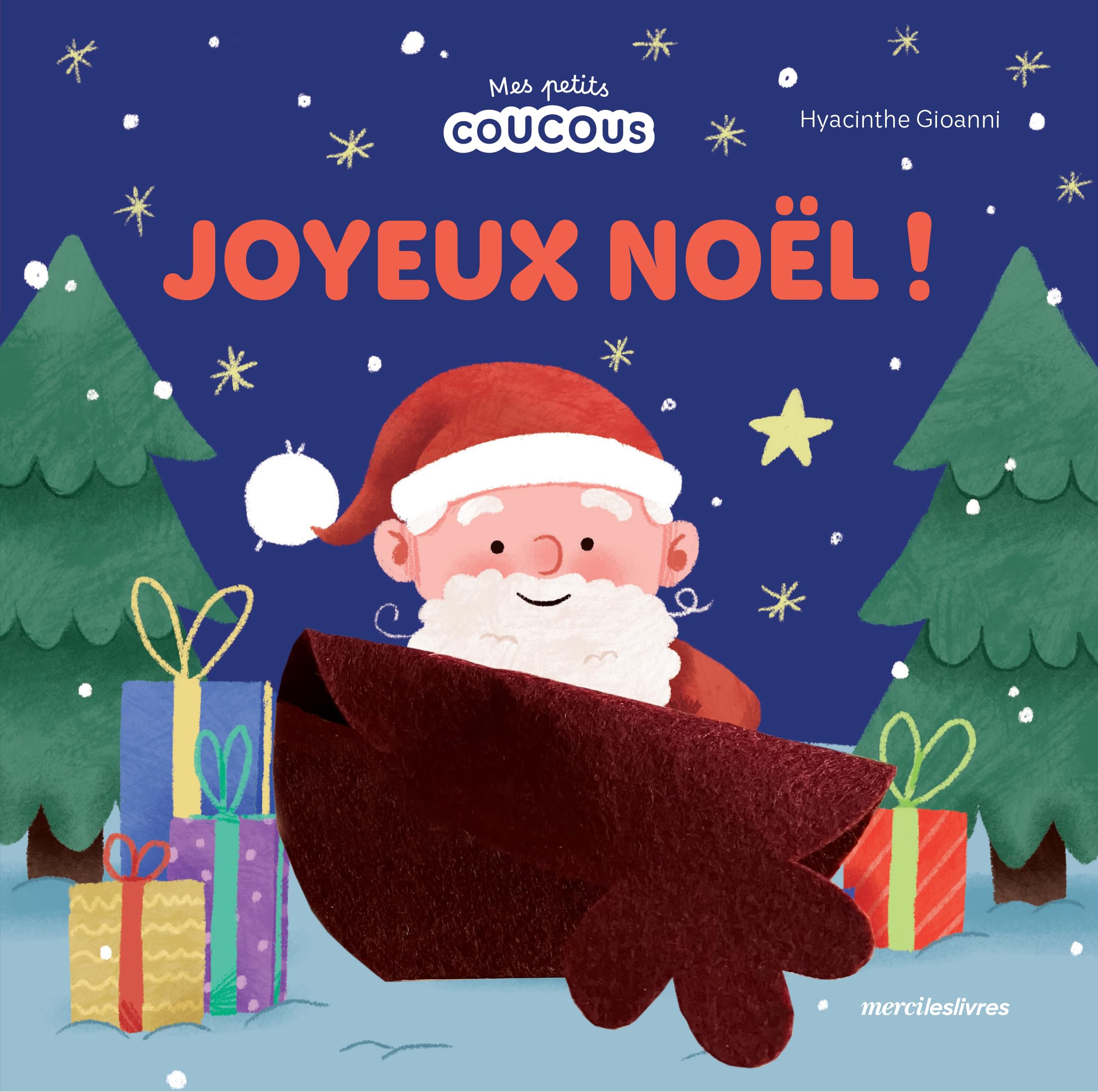 Joyeux Noël - Mes petits coucous: Livre à flaps en feutrine - dès 1 an 9782383556688