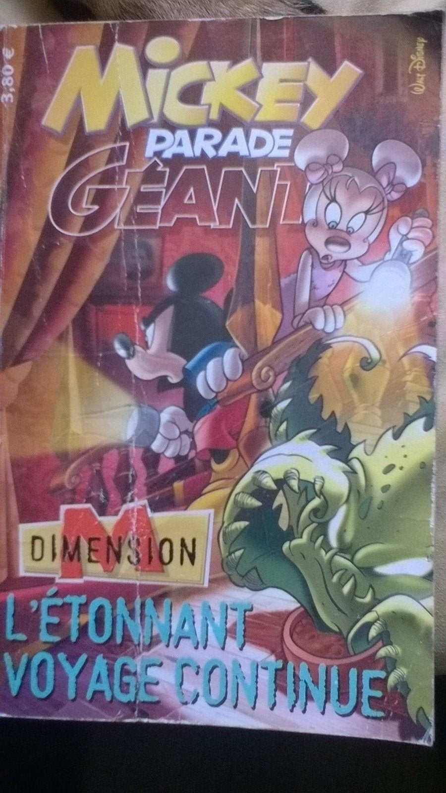 MICKEY PARADE GEANT n° 271 du Cinq Décembre 2002 : L'étonnant voyage continue.