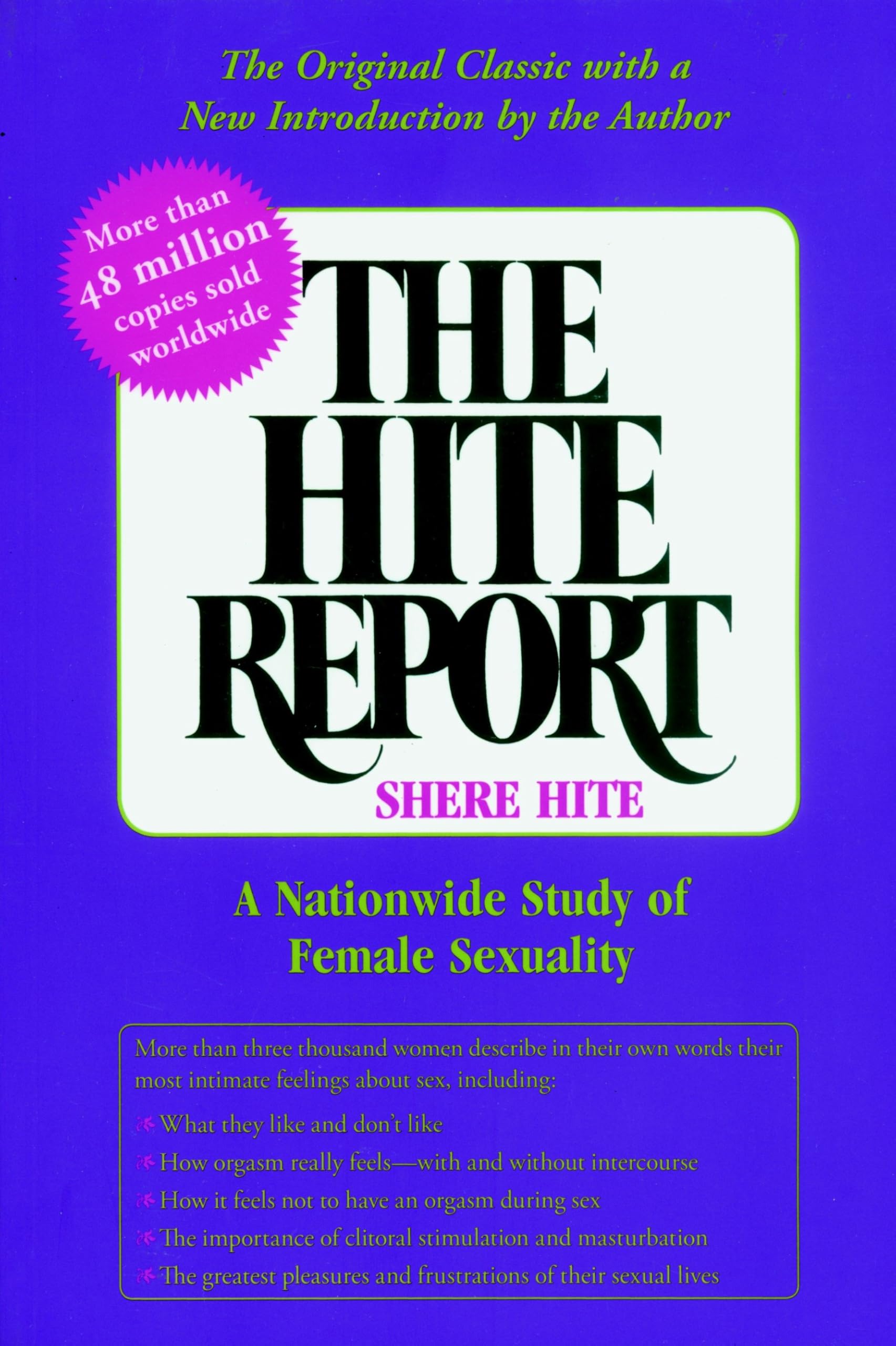 The Hite Report: A Nationwide Study of Female Sexuality 9781583225691