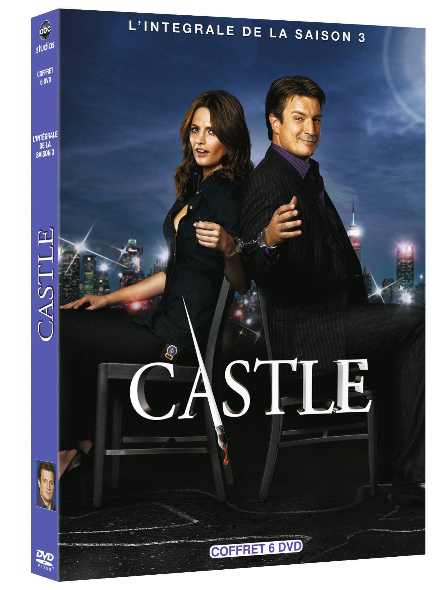 Castle, saison 3 - coffret 6 DVD 8717418318901