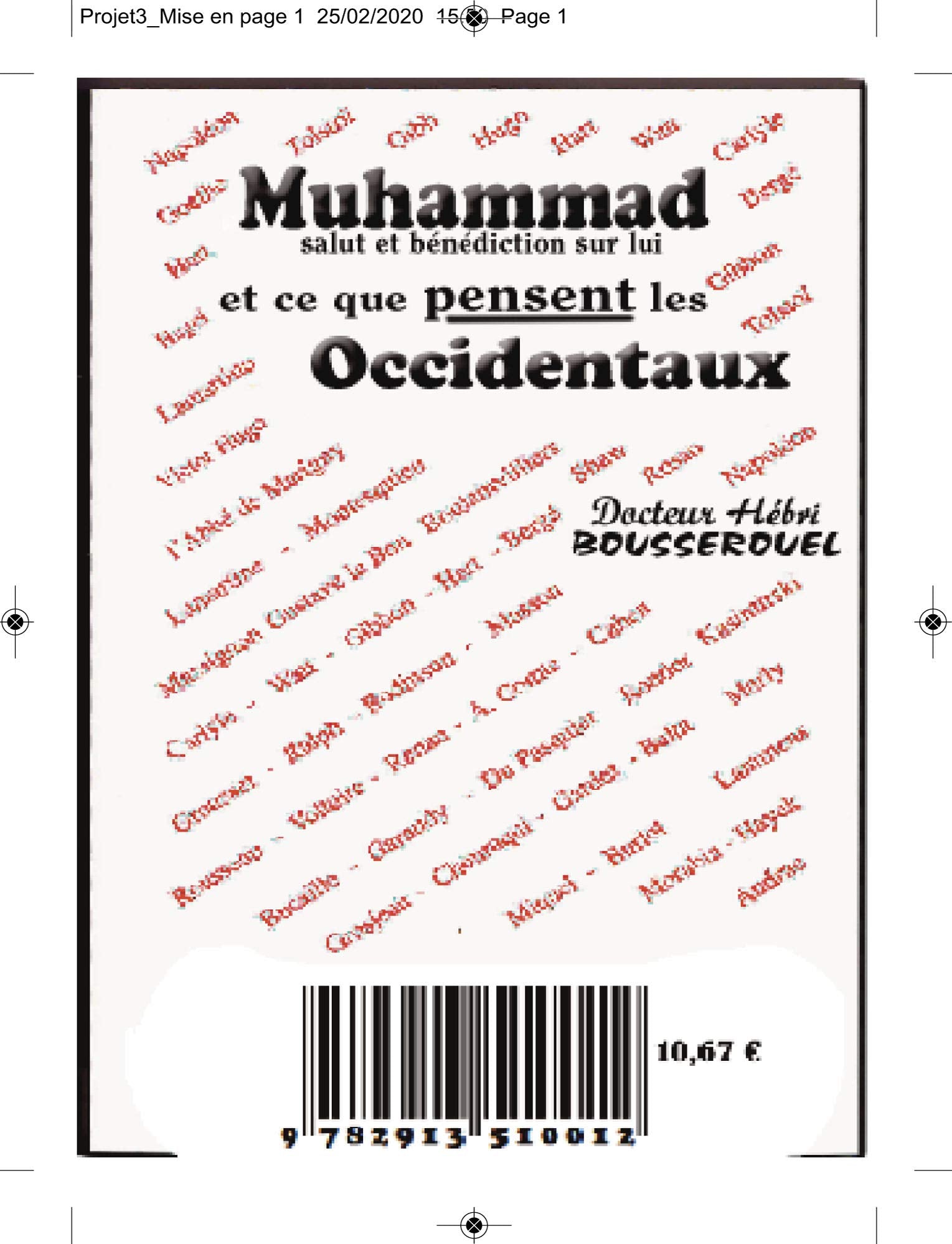 Muhammad et ce que pensent les Occidentaux 9782913510012