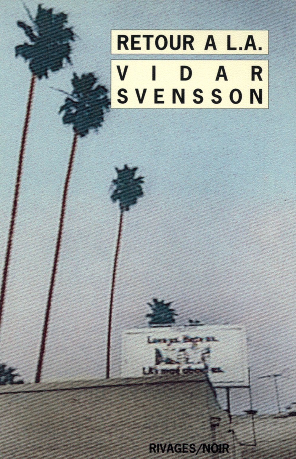 Retour à l.a. 9782869307605