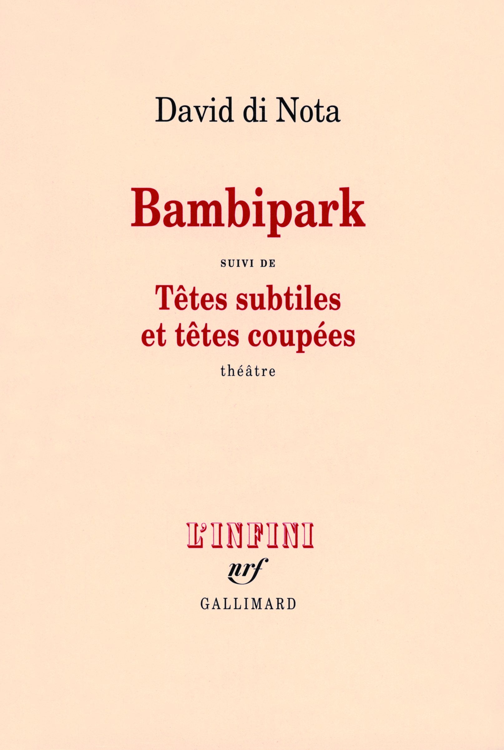 Bambipark/Têtes subtiles et têtes coupées: Une enquête 9782070123803