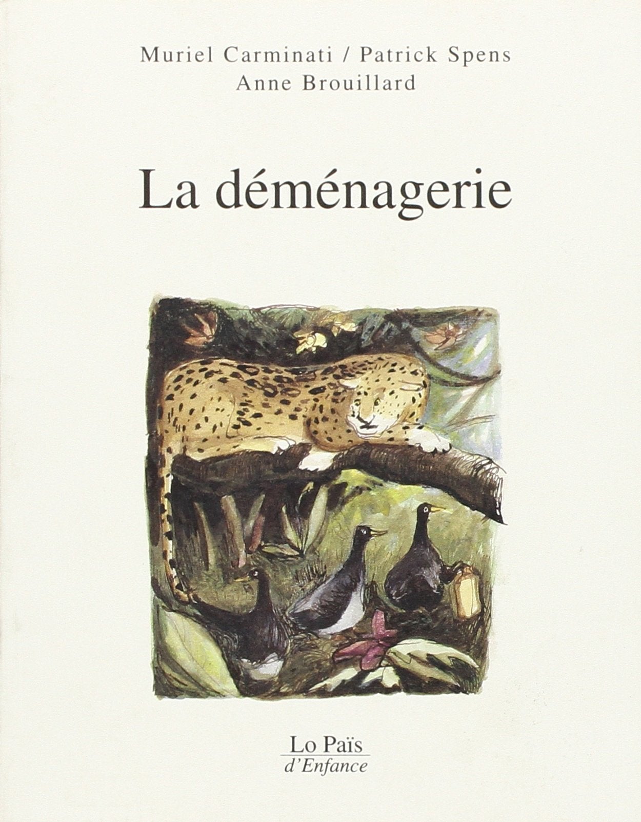 La demenagerie 9782910998554