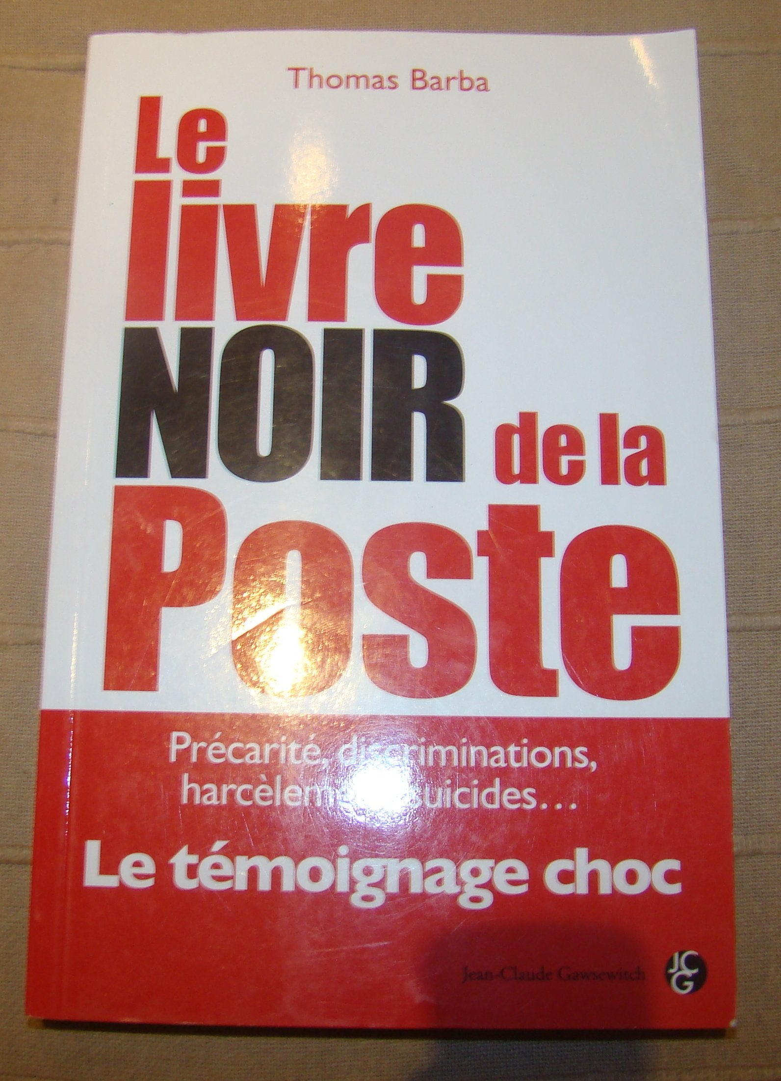 Le livre noir de la Poste 9782350133690