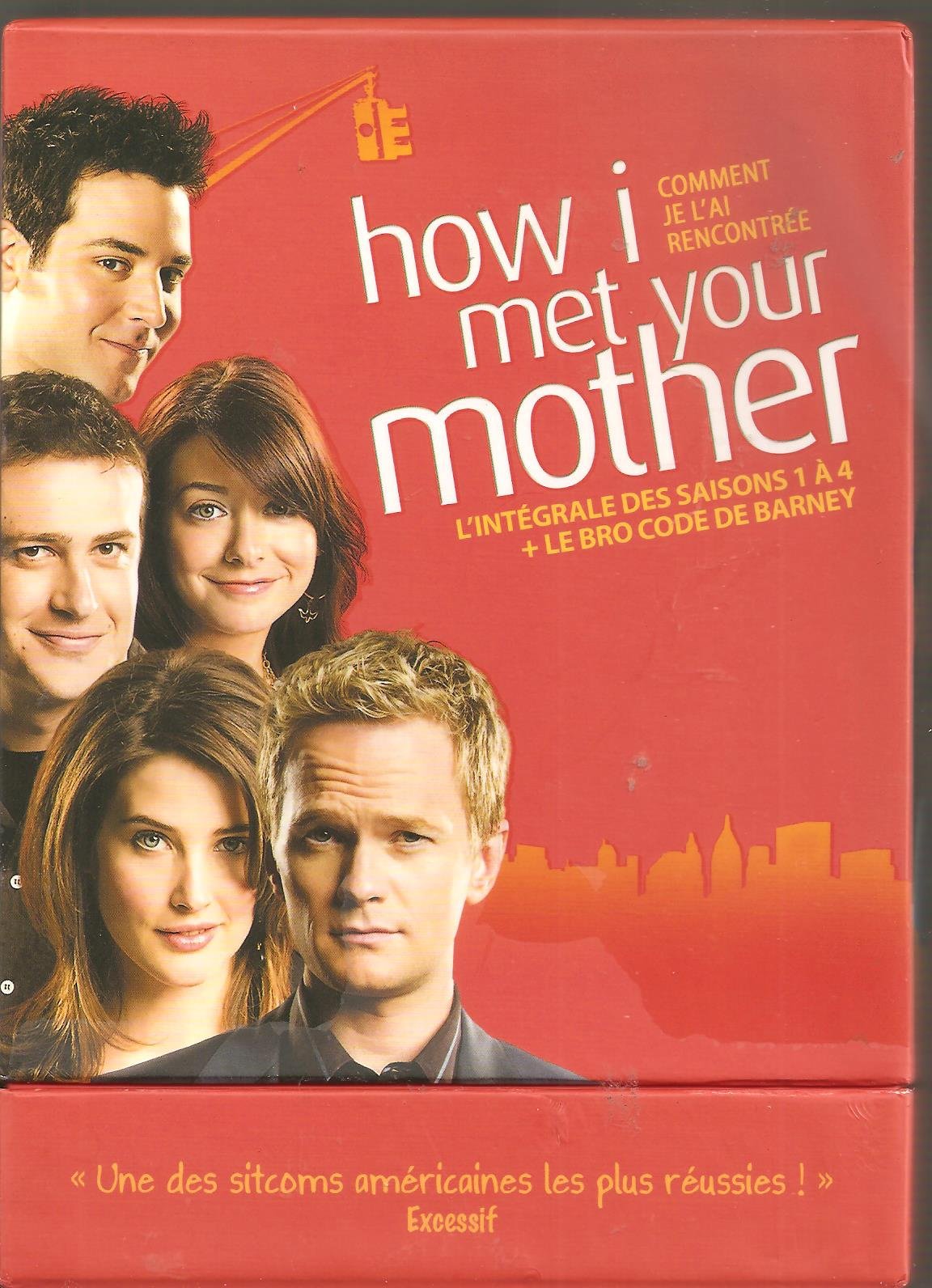 How I met your mother, Saisons 1 à 4 + Le Bro code - Coffret 12 DVD 3344428041304