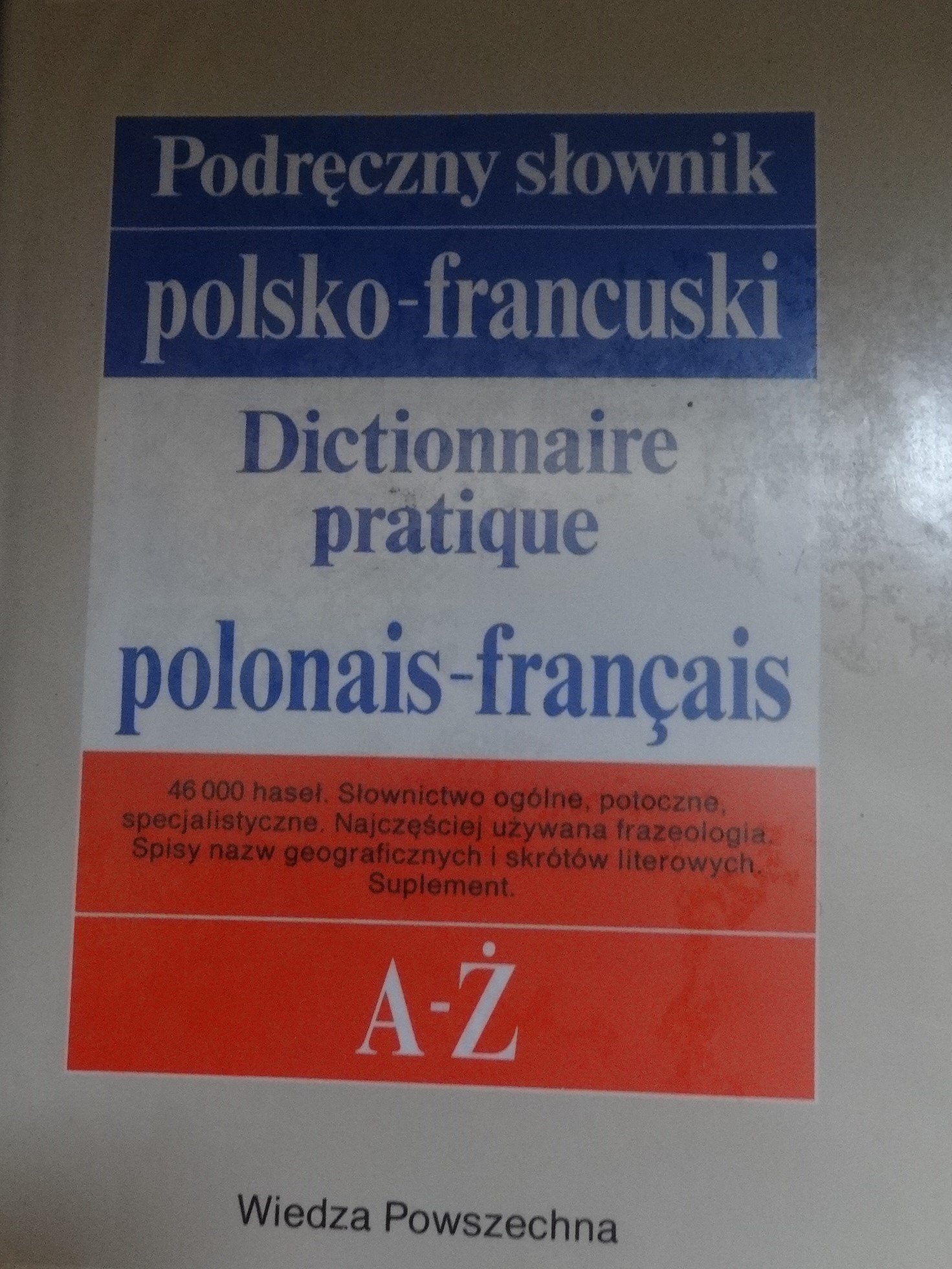 Dictionnaire Pratique Polonais-Francais 9788321410623