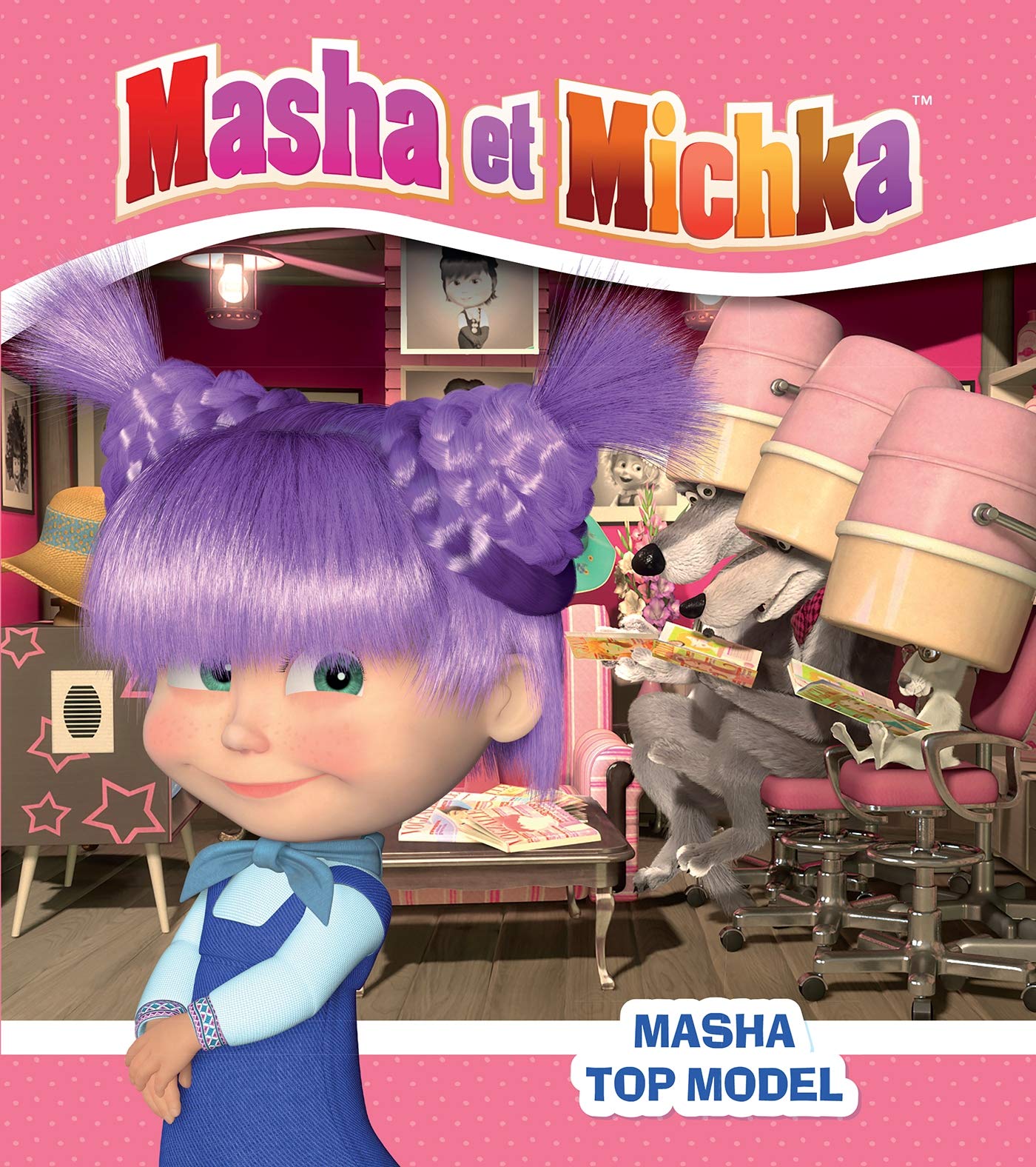 Masha et Michka - Masha, Top Model 9782017090489