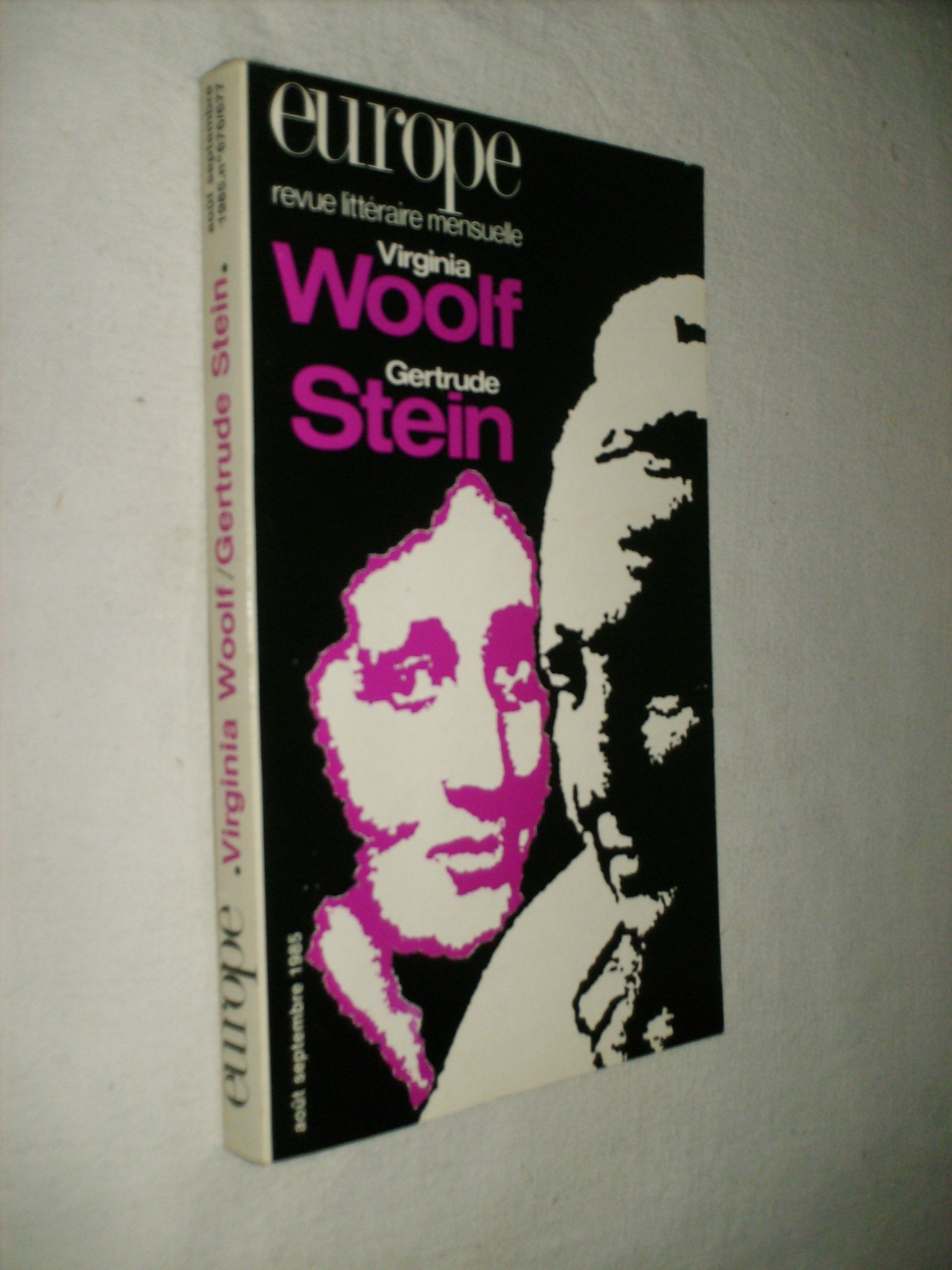 Europe Virginia Woolf / Gertrude Stein