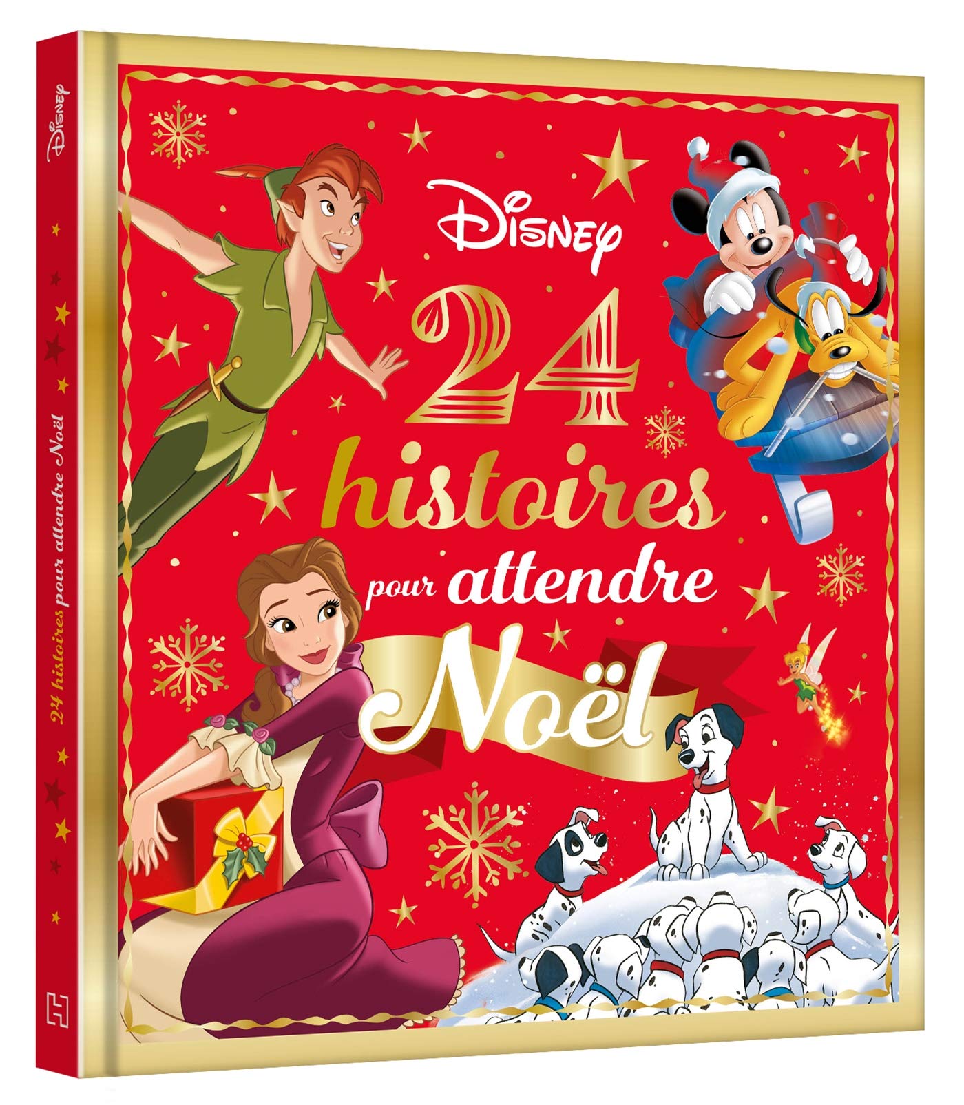 DISNEY - 24 histoires pour attendre Noël 9782017103110