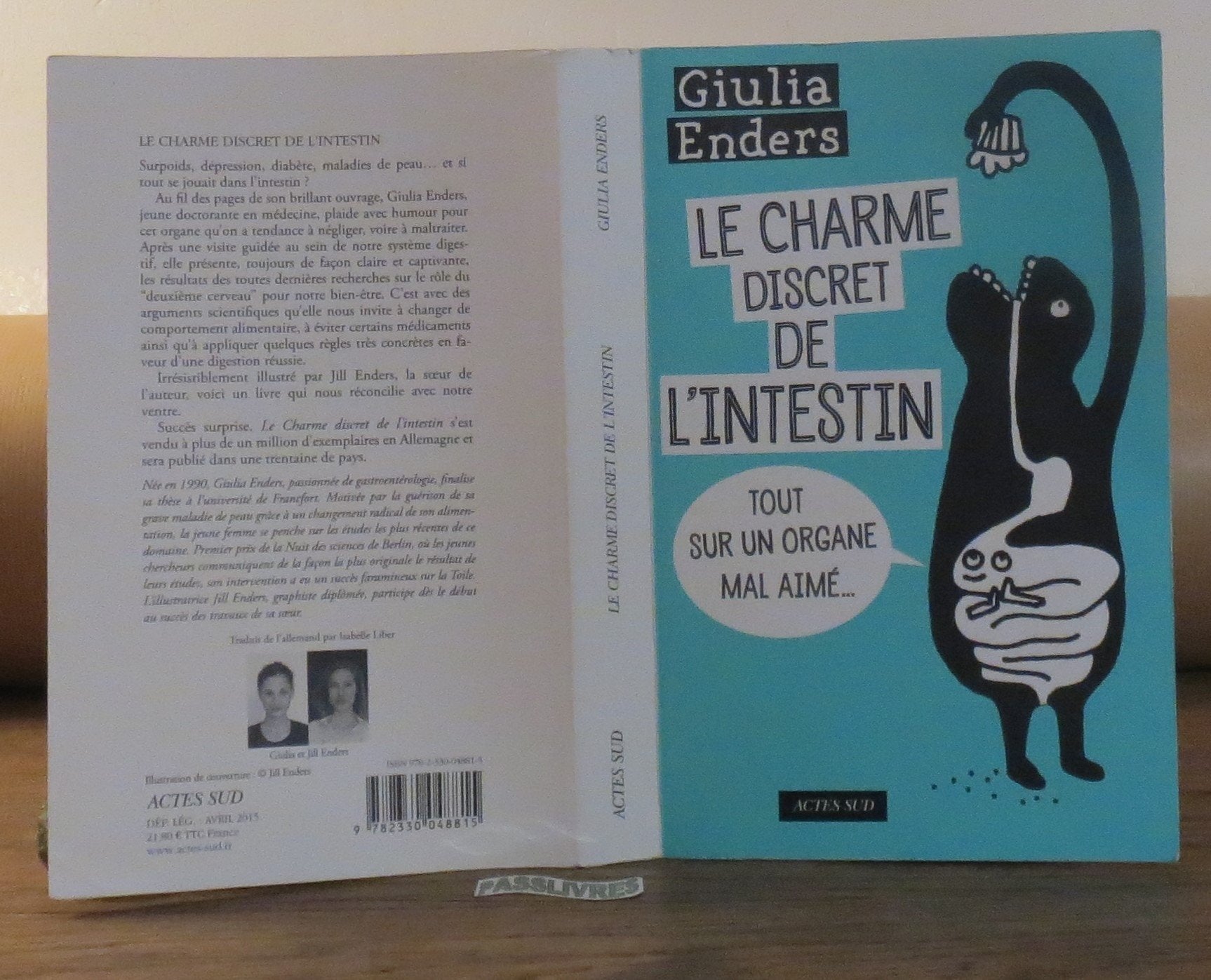 Le Charme discret de l'intestin - fermeture et bascule sur le 9782330086183: Tout sur un organe mal aimé 9782330048815