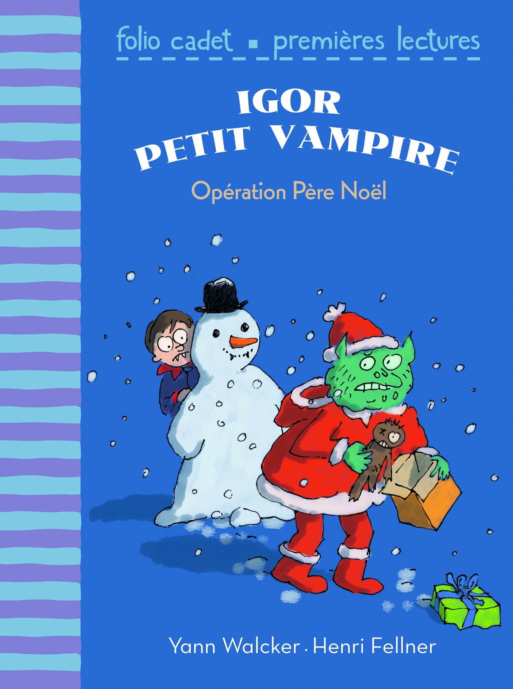 Igor petit vampire : Opération Père Noël - FOLIO CADET PREMIERES LECTURES - de 6 à 7 ans 9782070656356