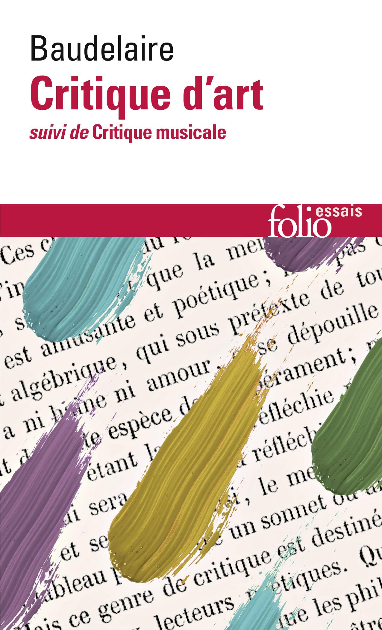 Critique d'art, suivi de "Critique musicale" 9782070326730