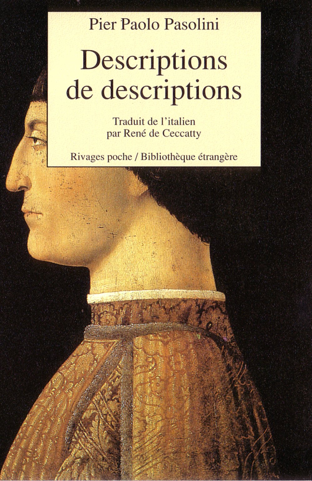 Descriptions de descriptions 9782869309753