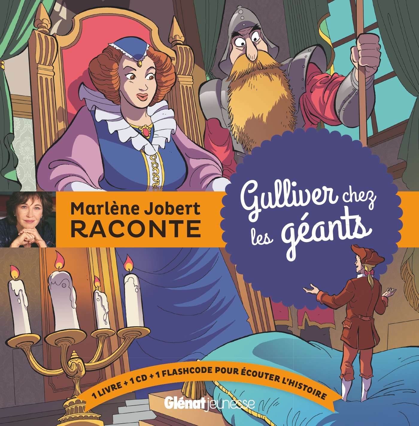 Gulliver chez les géants: Livre CD 9782344027219