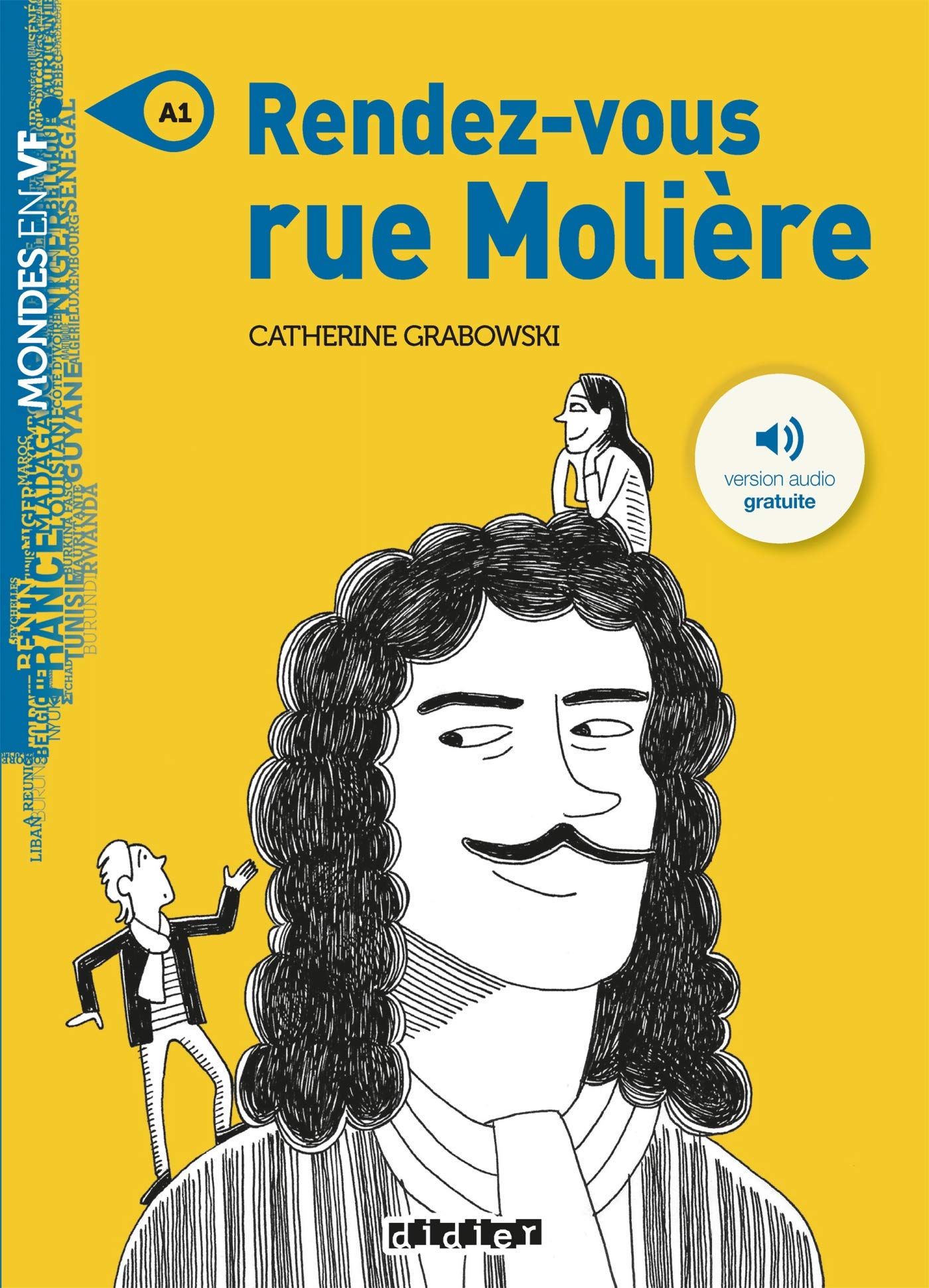 Mondes en VF - Rendez-vous rue Molière - Niv. A1 - Livre + audios 9782278092345