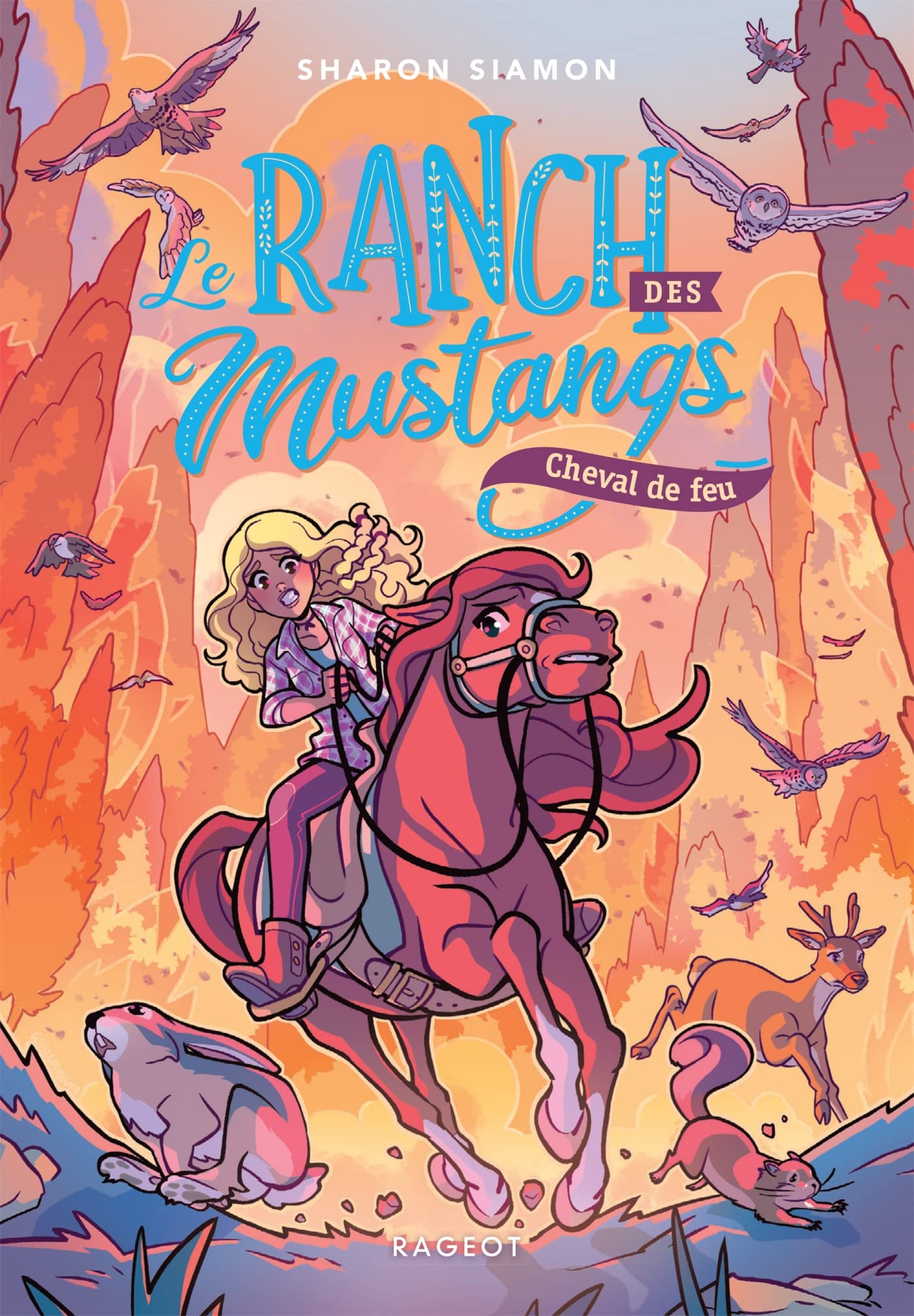 Le ranch des Mustangs - Cheval de feu 9782700278248
